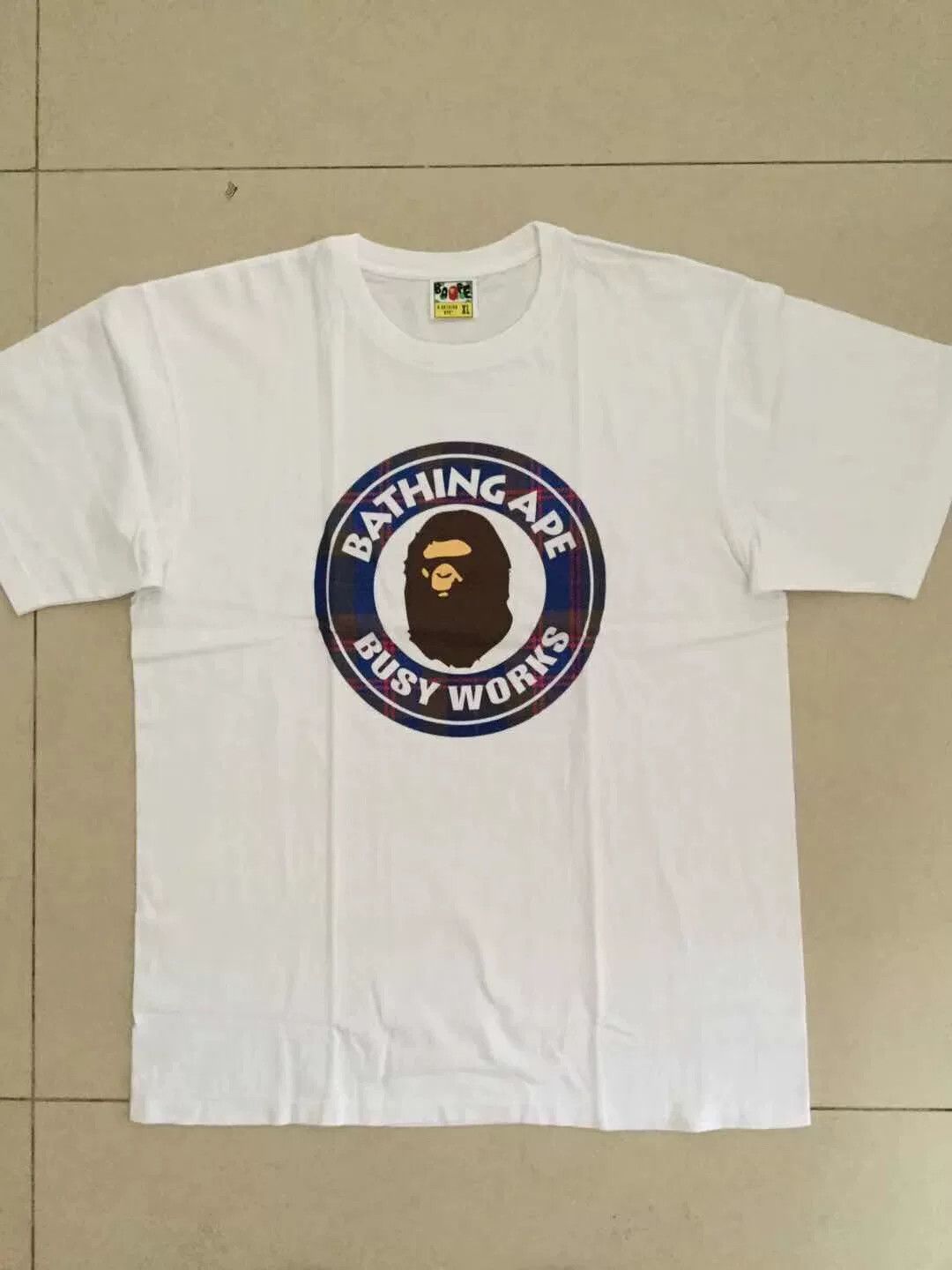 Bape Bape Shark T-Shirt Casual Short Sleeve Size US XL / EU 56 / 4 - 5 Thumbnail