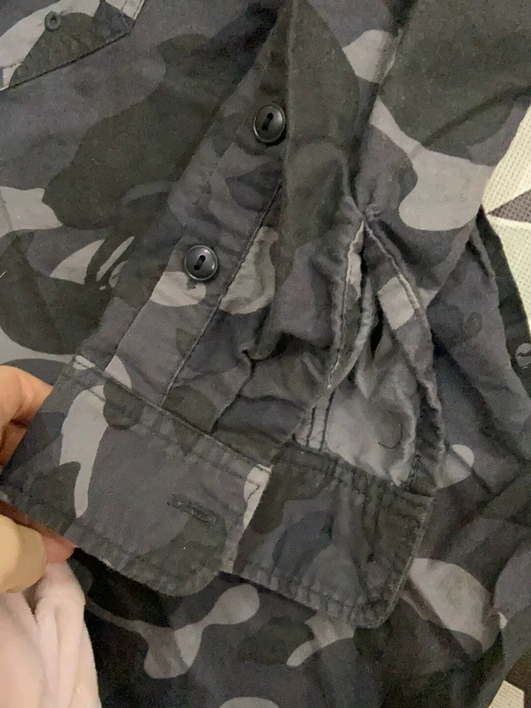 Bape Bape Orange Shark Shirt Casual Size US L / EU 52-54 / 3 - 4 Thumbnail