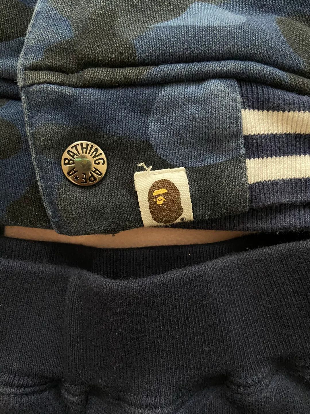 Bape Bape Blue Shark Jacket Outerwear Size US 32 / EU 48 - 7 Thumbnail