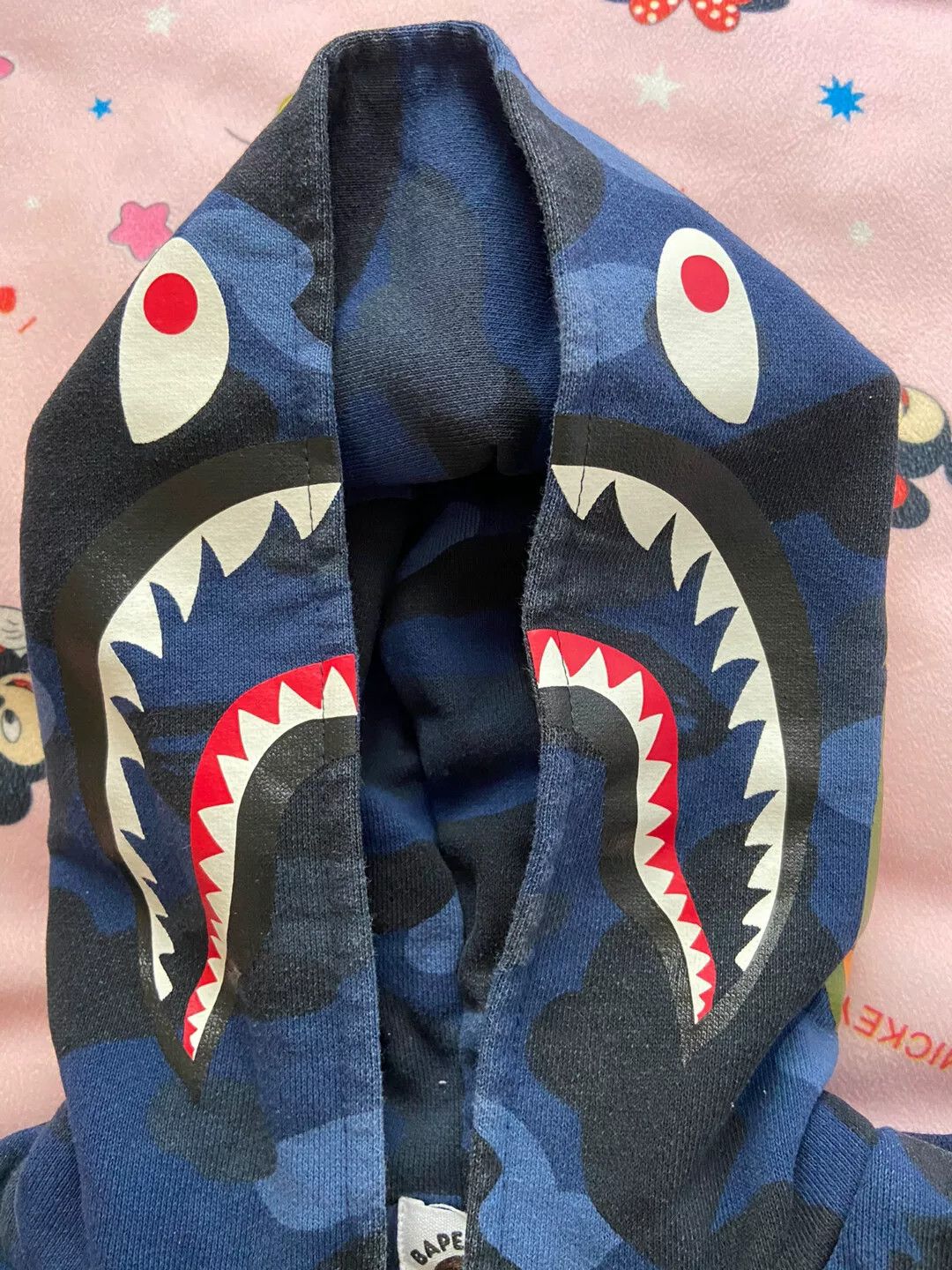 Bape Bape Blue Shark Jacket Outerwear Size US 32 / EU 48 - 9 Thumbnail