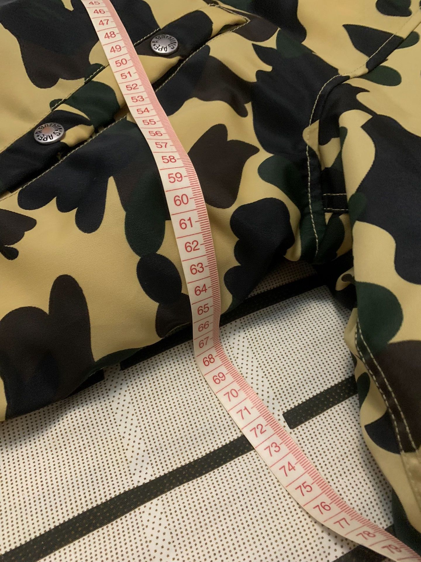 Bape Bape Down Camo Yellow Heavy Coat M Men Size US M / EU 48-50 / 2 - 9 Thumbnail