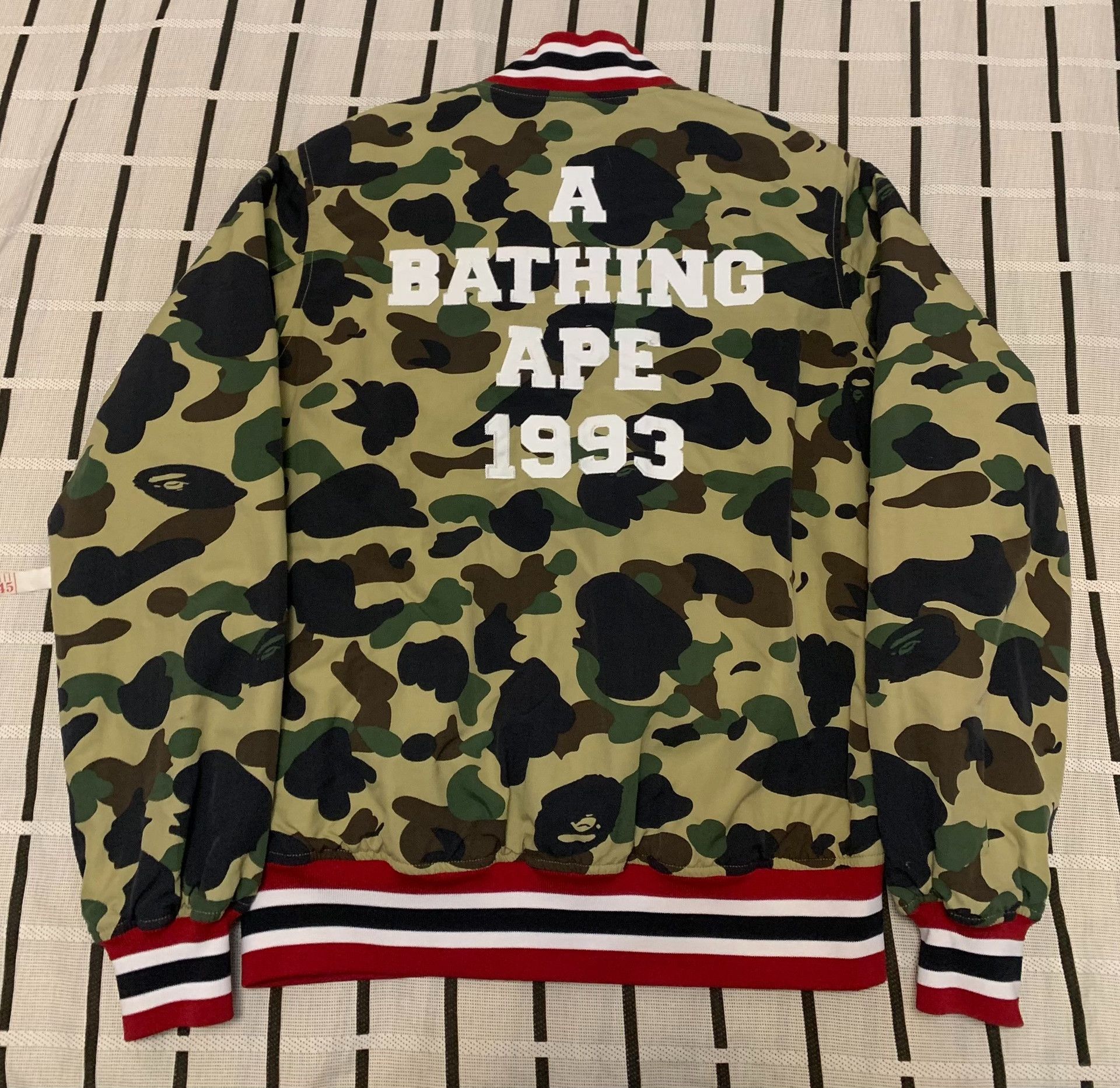 Bape Bape Camo Cotton Yellow Light Jacket M Men Size US M / EU 48-50 / 2 - 2 Thumbnail