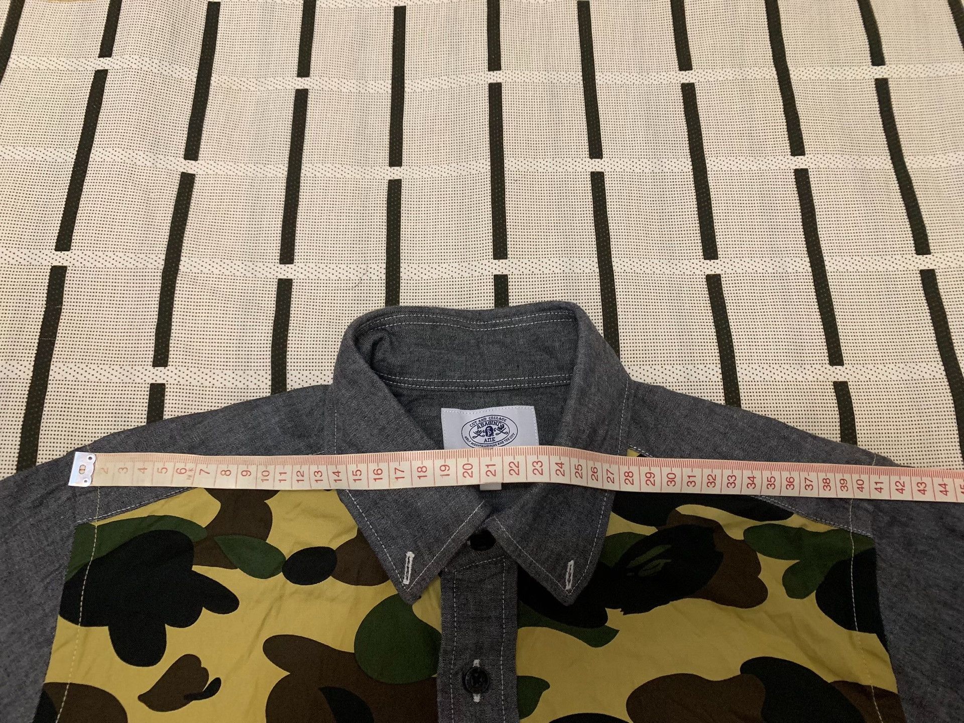 Bape Bape Camo Ape Head Yellow Shirt S Men Size US S / EU 44-46 / 1 - 8 Thumbnail