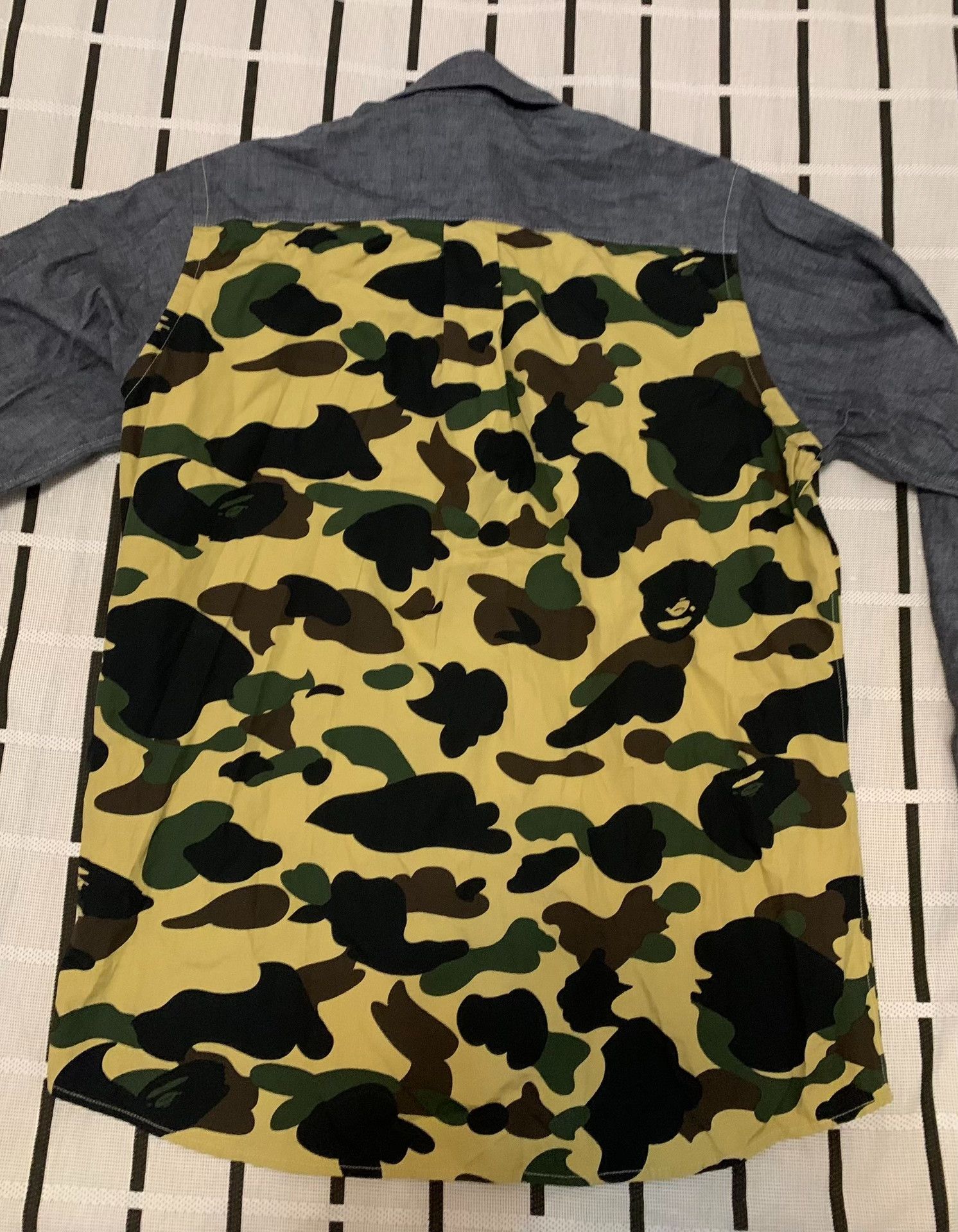 Bape Bape Camo Ape Head Yellow Shirt S Men Size US S / EU 44-46 / 1 - 2 Thumbnail