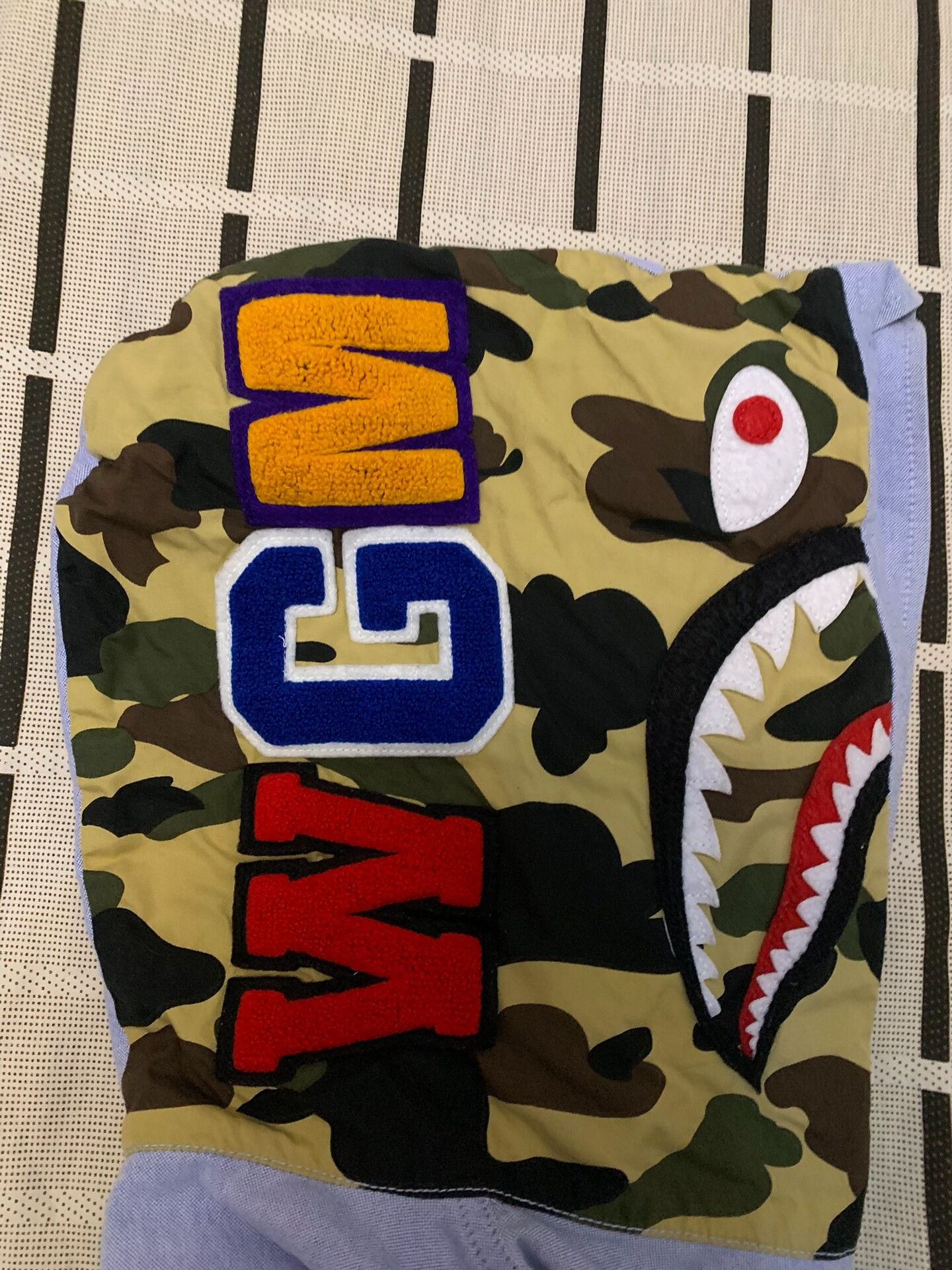 Bape Bape Shark Camo Yellow Light Jacket S Men Size US S / EU 44-46 / 1 - 3 Thumbnail
