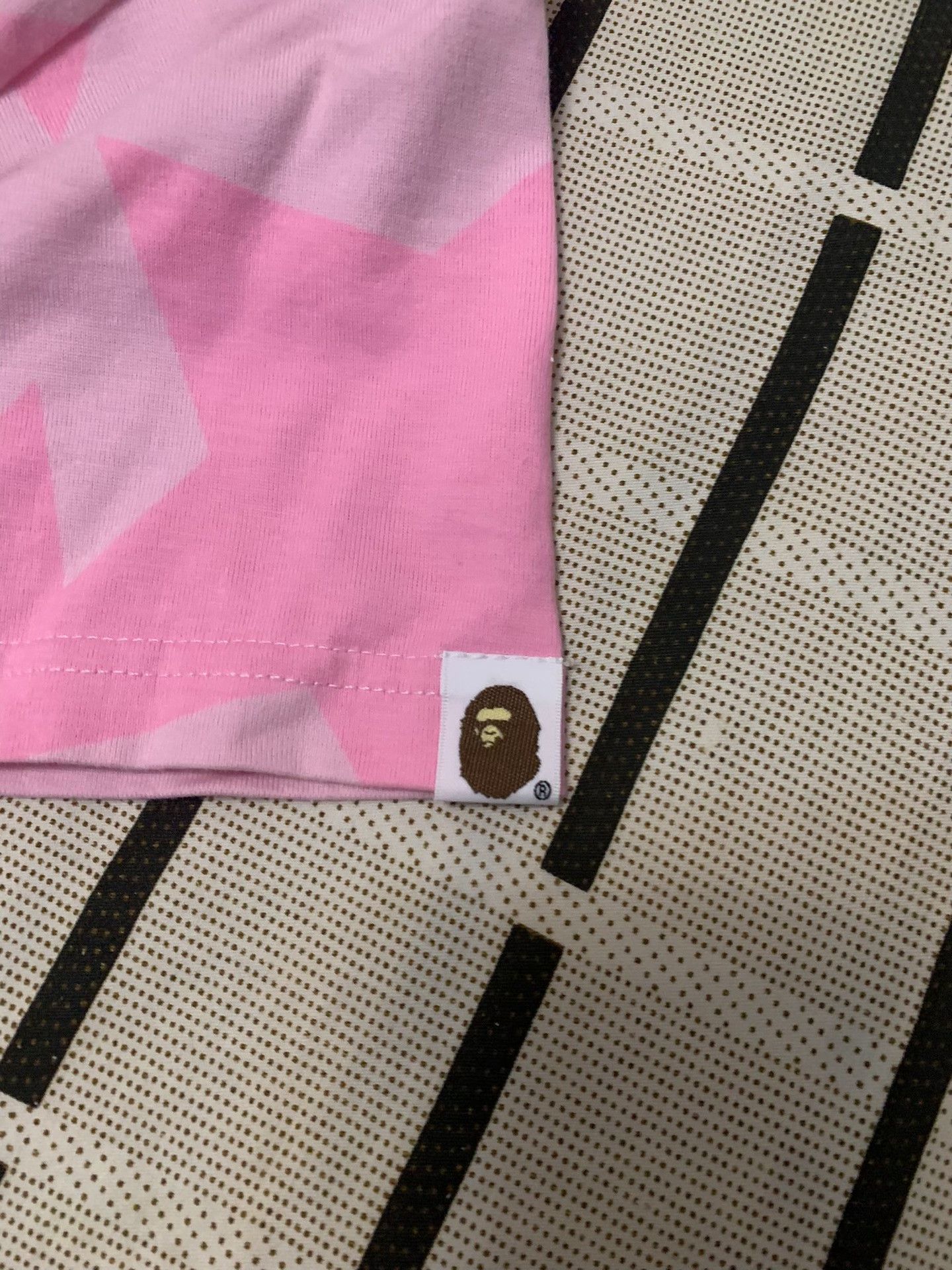 Bape Bape Pink T-Shirt XS Men Size US XS / EU 42 / 0 - 6 Thumbnail