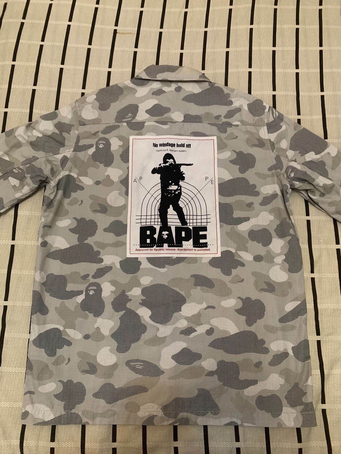 Bape Bape Camo White Light Jacket M Men Size US M / EU 48-50 / 2 - 2 Thumbnail