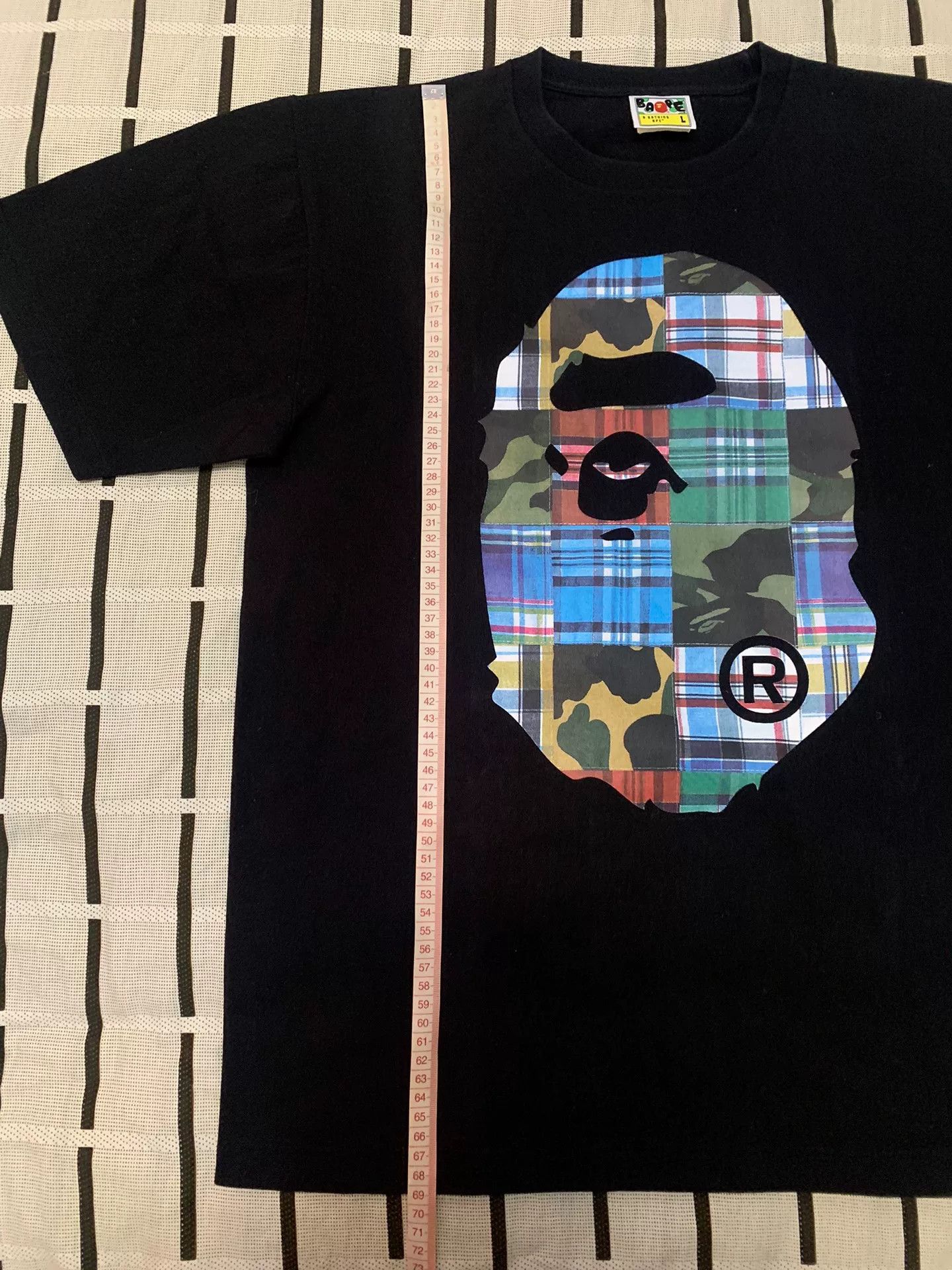 Bape Bape Camo Ape Head T-Shirt L Men Size US L / EU 52-54 / 3 - 7 Thumbnail