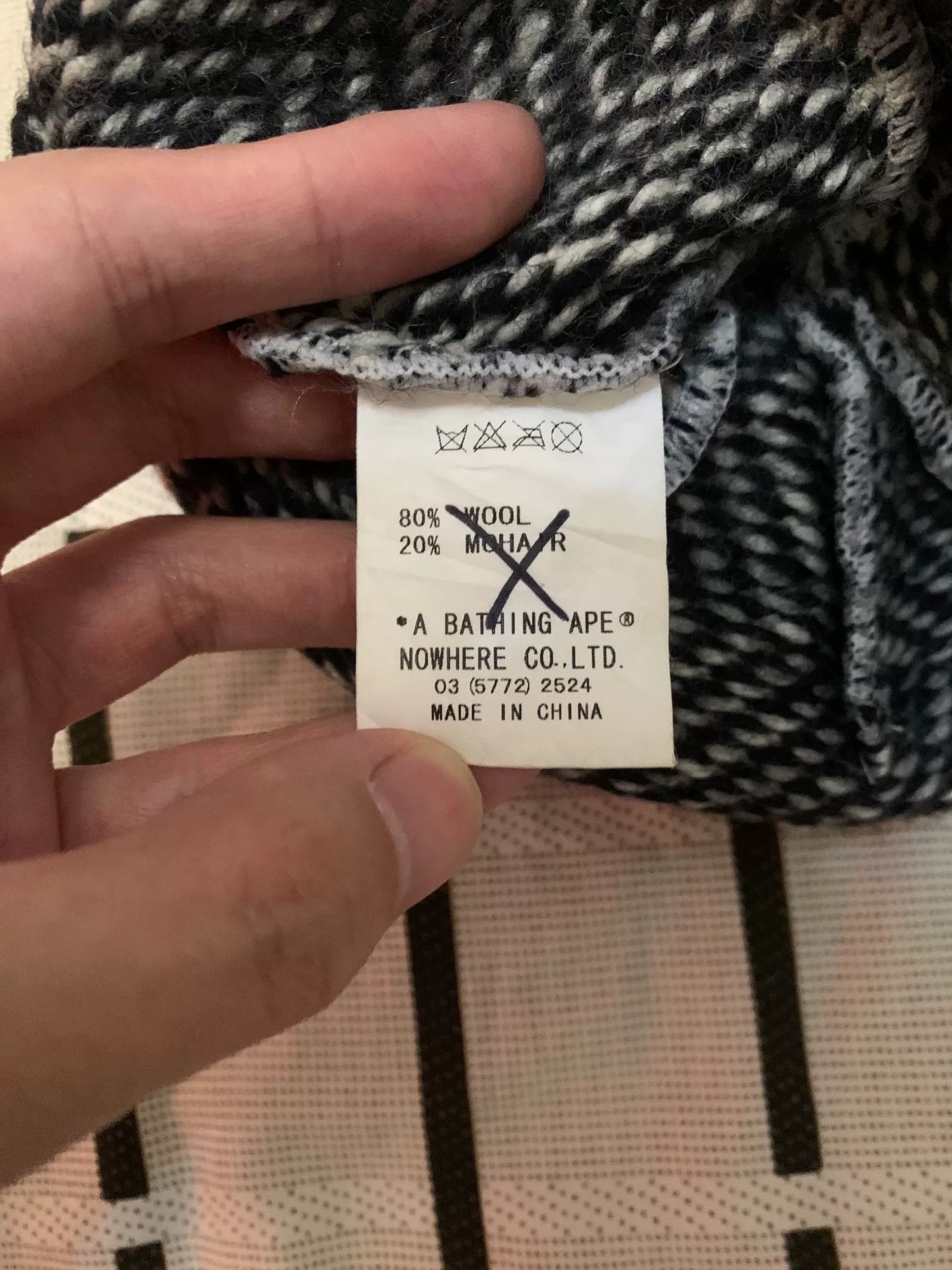 Bape Bape Retro Wool Pink Hat L Men Size ONE SIZE - 3 Thumbnail
