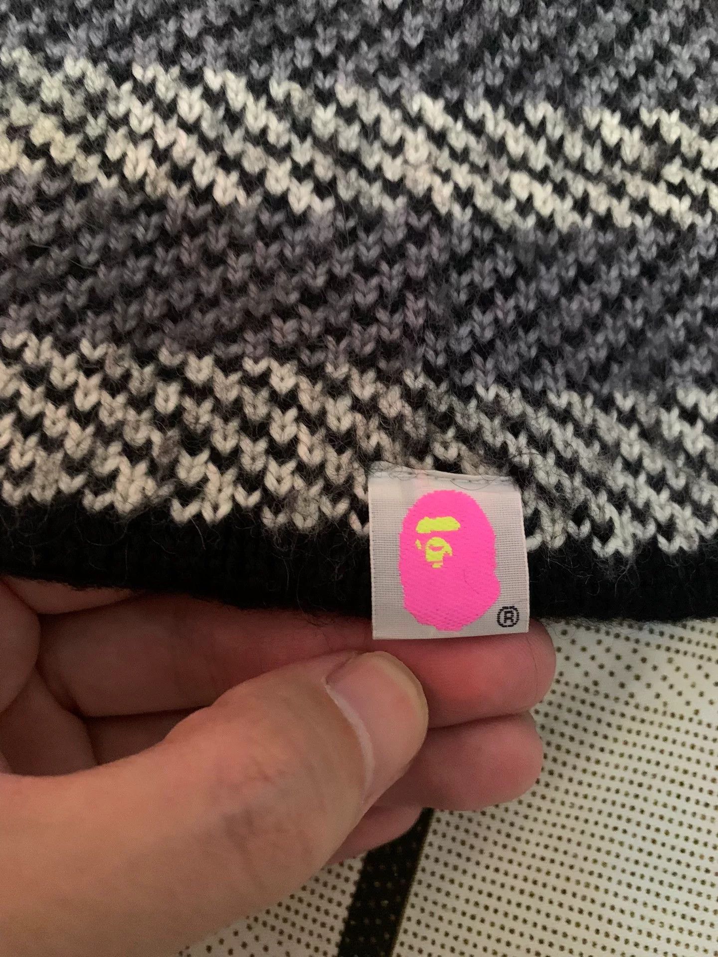 Bape Bape Retro Wool Pink Hat L Men Size ONE SIZE - 2 Thumbnail