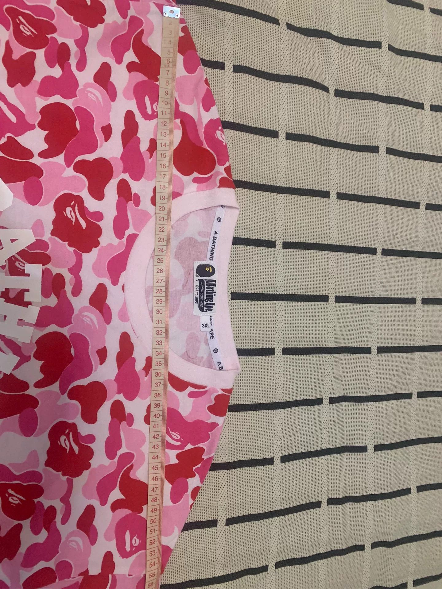 Bape Bape Camo Ape Head Pink T-Shirt XXXL Men Size US XXL / EU 58 / 5 - 8 Thumbnail