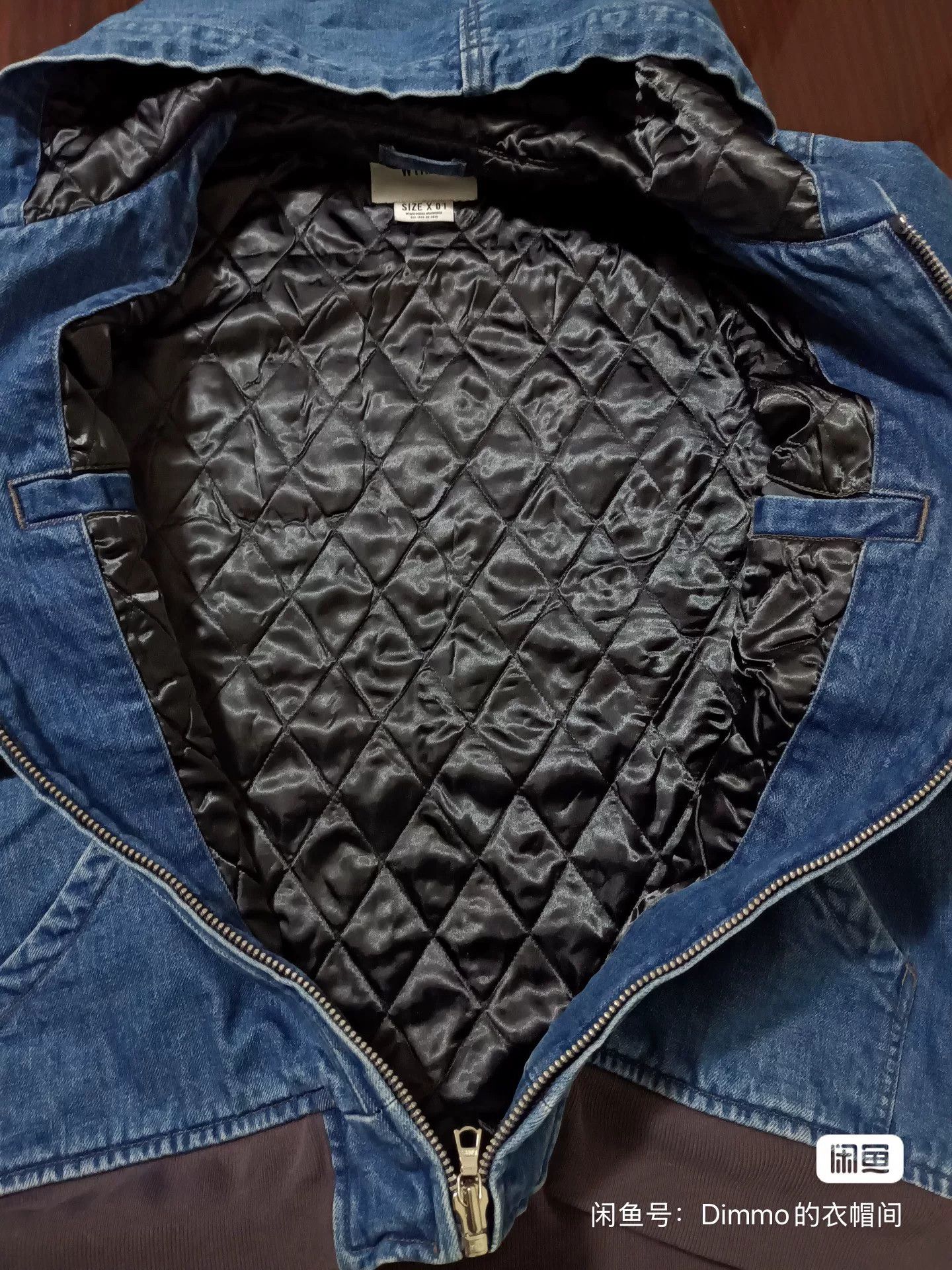 Wtaps WTAPS 18AW VICE Denim Quilted Jacket Size US S / EU 44-46 / 1 - 5 Thumbnail