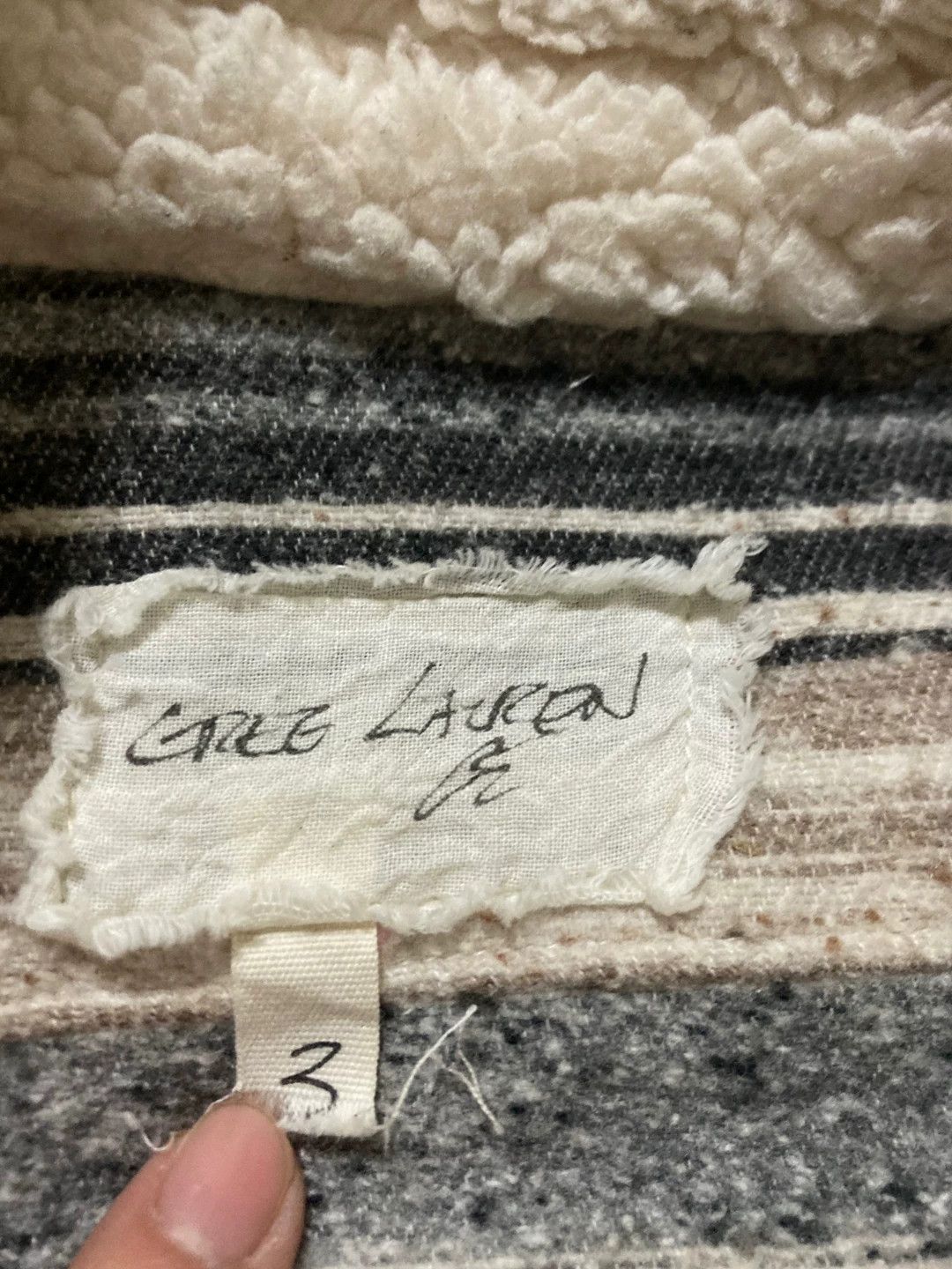 Greg Lauren Greg Lauren GL 19AW Sherpa Denim Jacket Size US L / EU 52-54 / 3 - 3 Thumbnail
