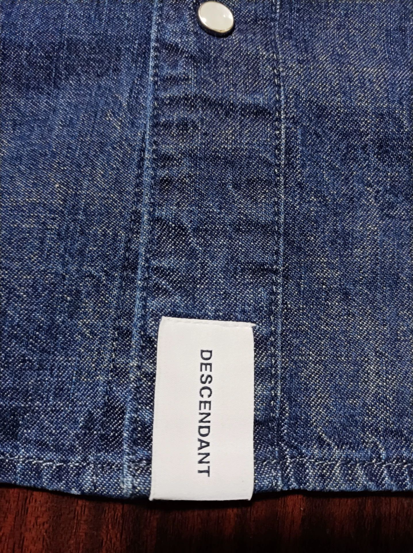 Visvim Descendant 18aw Denim Shirt Size US M / EU 48-50 / 2 - 3 Thumbnail