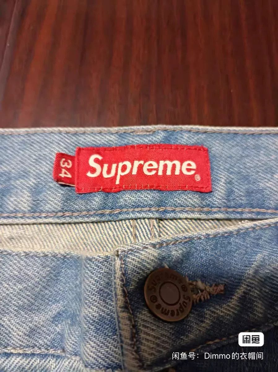 Supreme Supreme 21SS Clayton Patterson Skulls Embroidered Jeans Size US 34 / EU 50 - 3 Thumbnail