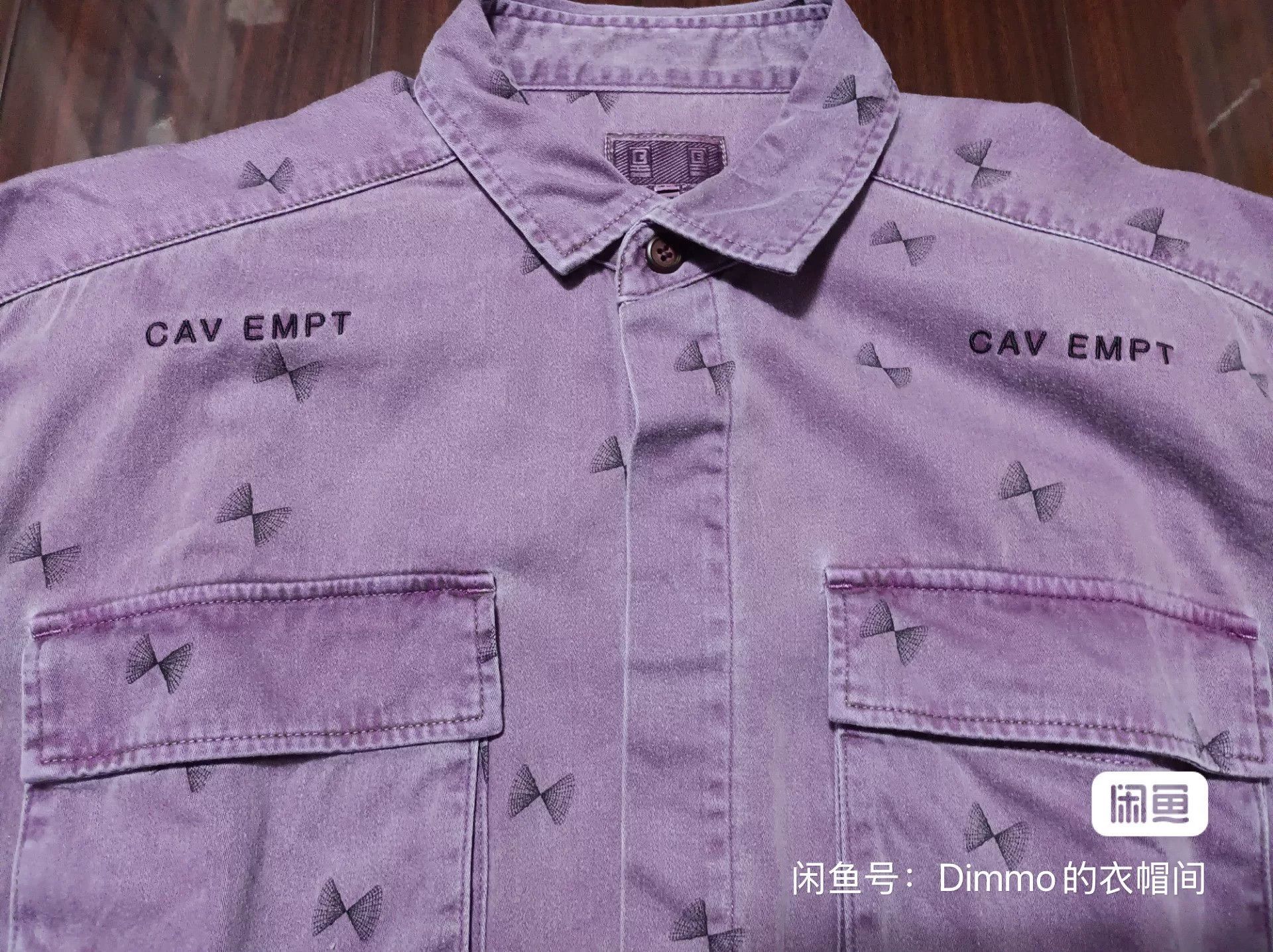 Cav Empt CAVEMPT 20AW Allover Print Washed Jacket Size US L / EU 52-54 / 3 - 2 Thumbnail