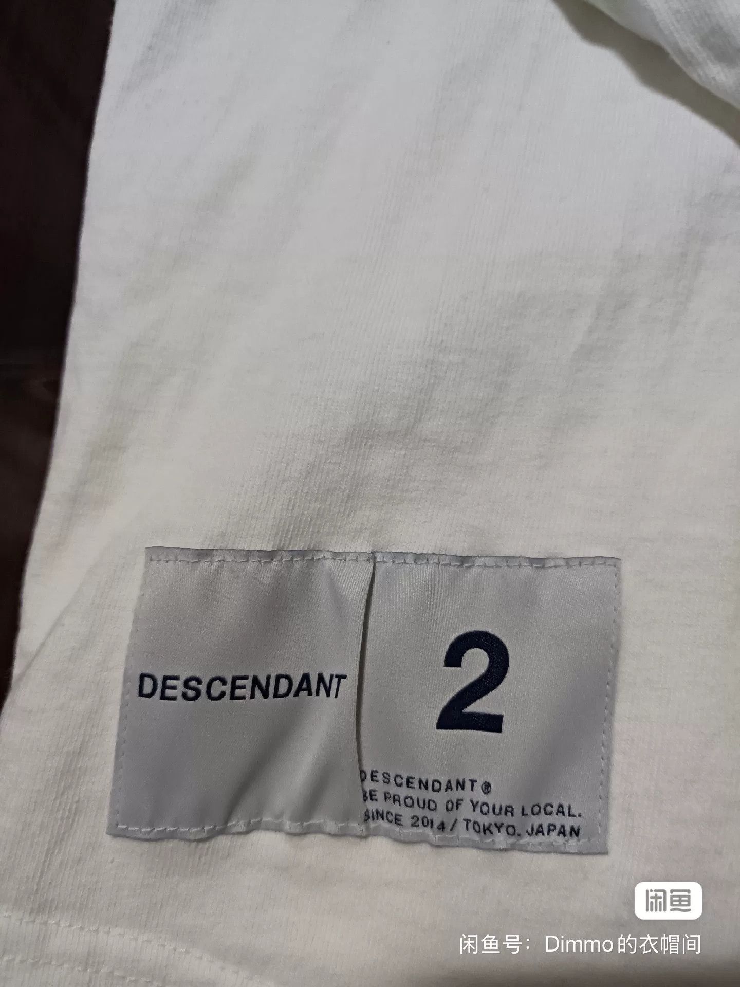 Descendant Descendant 19ss Big Logo Long Tee Size US M / EU 48-50 / 2 - 3 Thumbnail