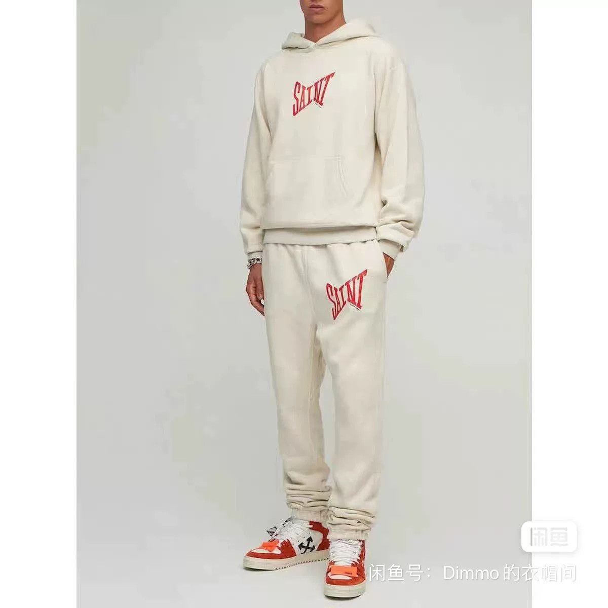 Saint Michael Saint Michael 21AW SAINT Logo Hoodie Size US L / EU 52-54 / 3 - 7 Thumbnail