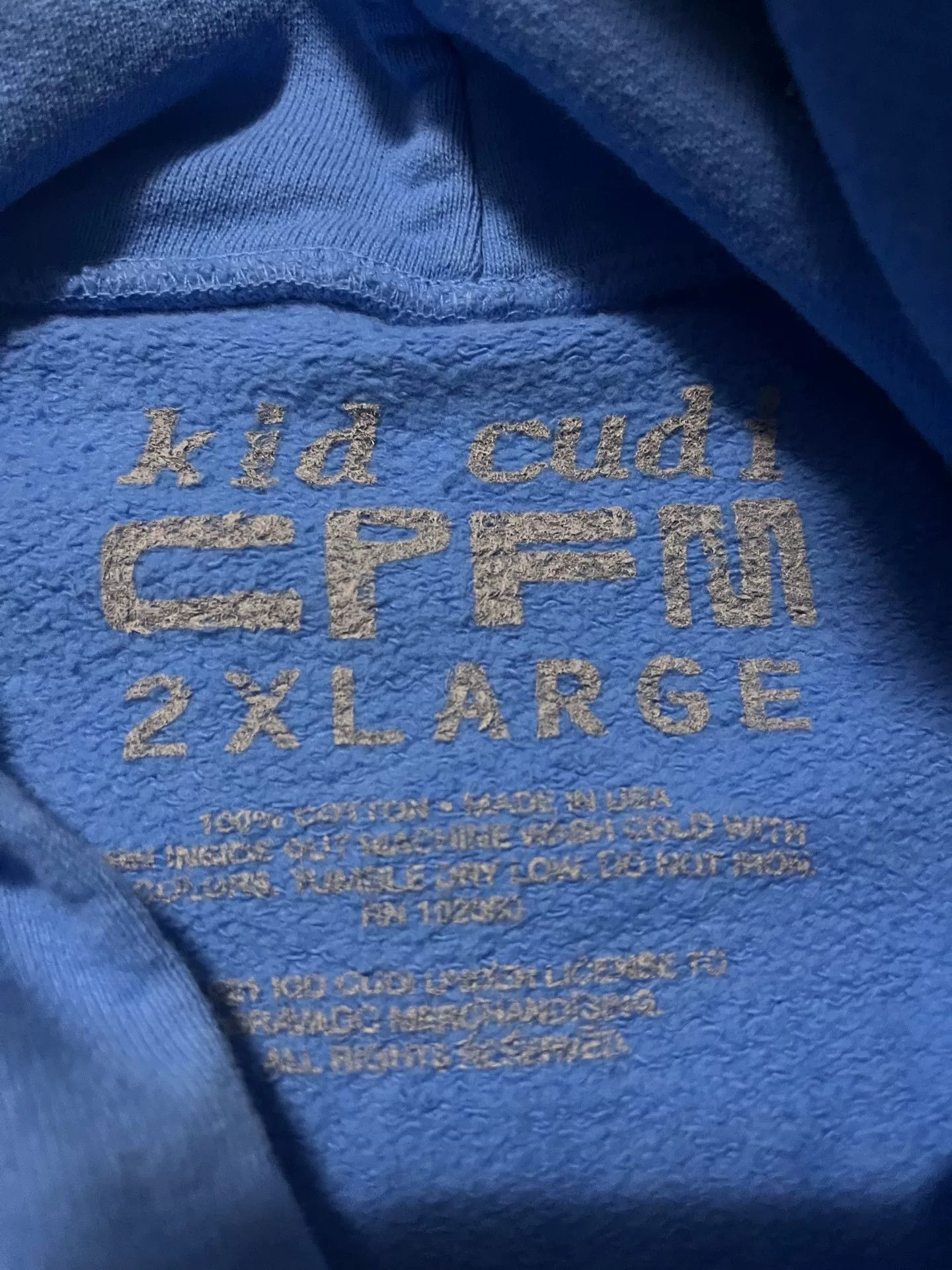 Cactus Plant Flea Market CPFM x Kid Cudi Charity Hoodie Size US XXL / EU 58 / 5 - 3 Thumbnail