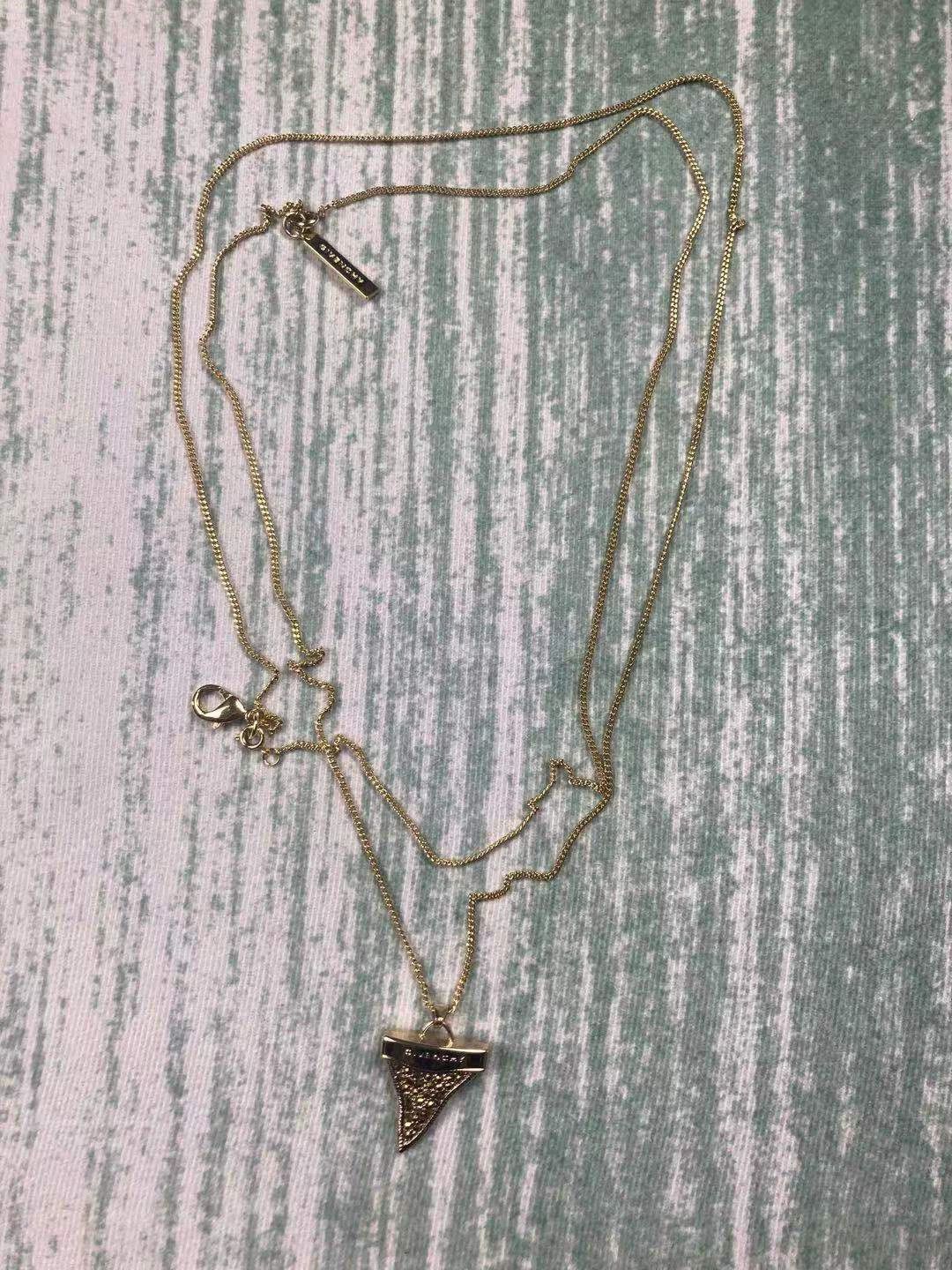 Givenchy Givenchy Limited Gold Shark Tooth Necklace Size ONE SIZE - 4 Thumbnail