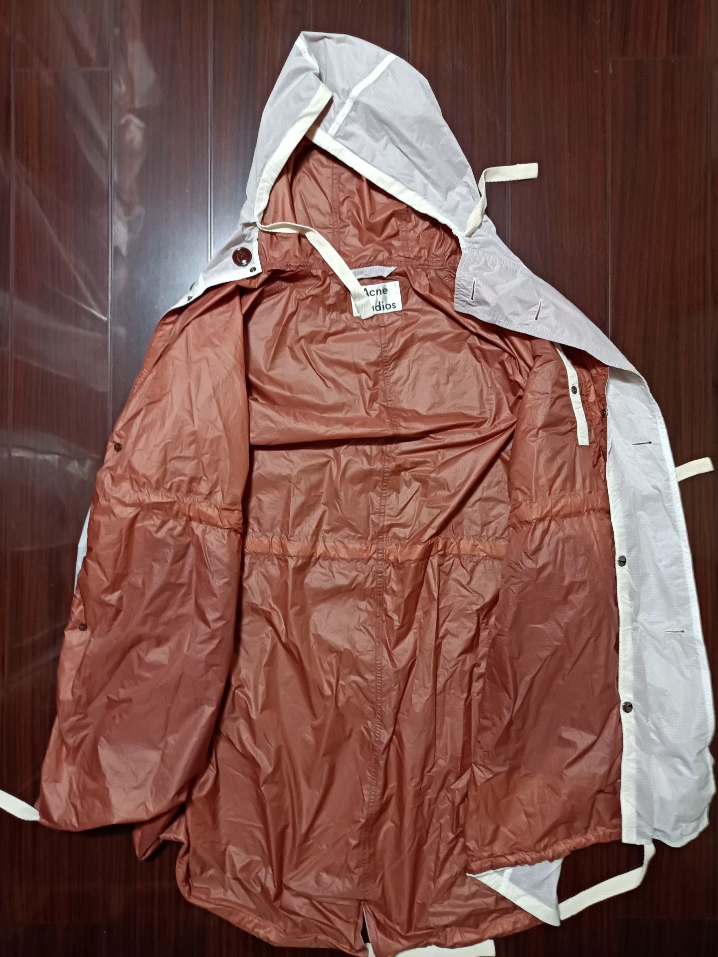 Acne Studios Acne Studios Hooded Windbreaker Coat Size US M / EU 48-50 / 2 - 3 Thumbnail