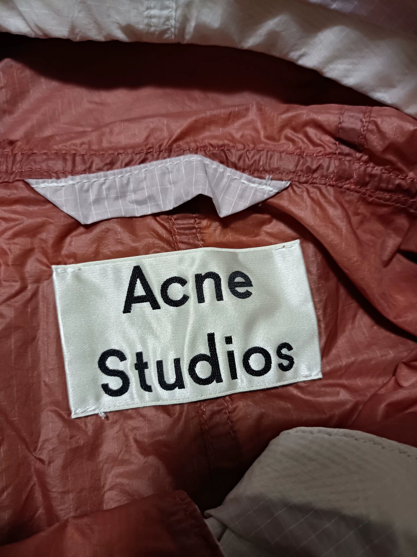 Acne Studios Acne Studios Hooded Windbreaker Coat Size US M / EU 48-50 / 2 - 2 Thumbnail