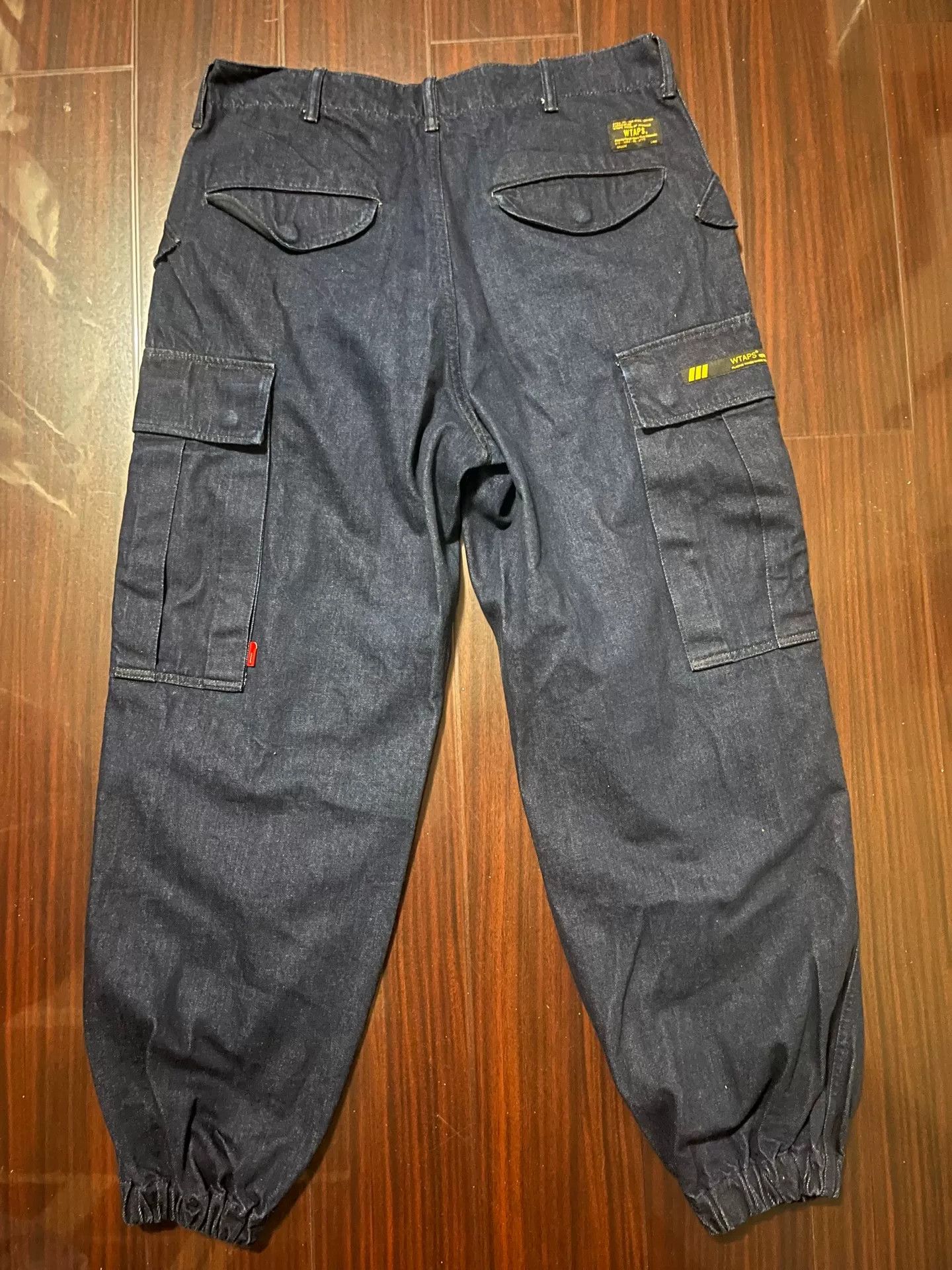 Wtaps WTAPS 17AW Cargo Denim Military Pants Size US 36 / EU 52 - 5 Thumbnail