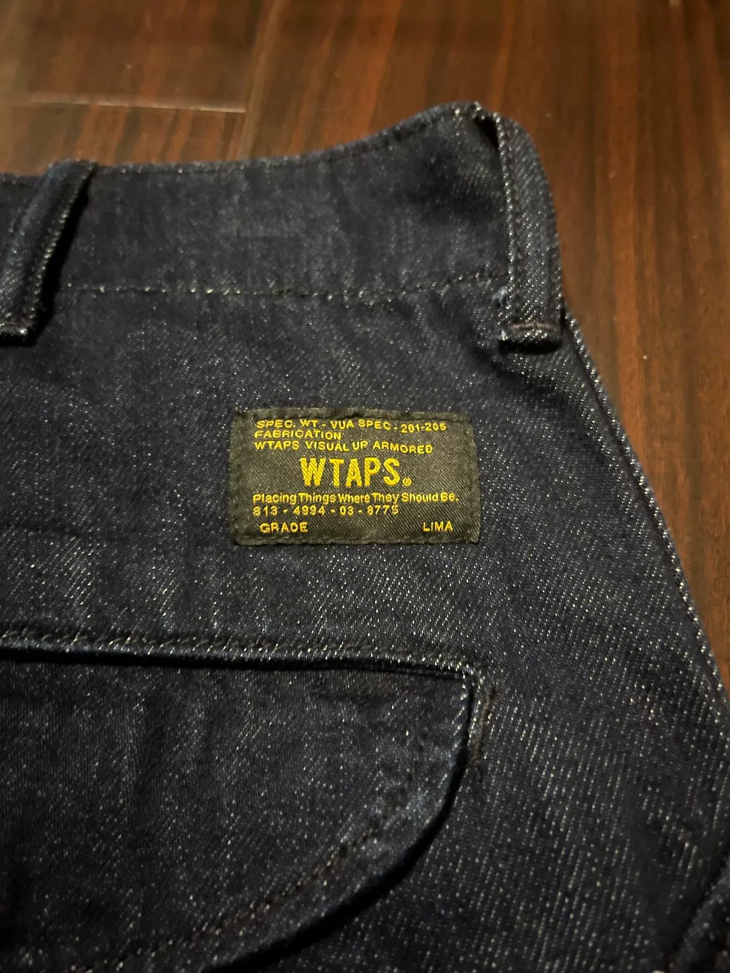 Wtaps WTAPS 17AW Cargo Denim Military Pants Size US 36 / EU 52 - 7 Thumbnail