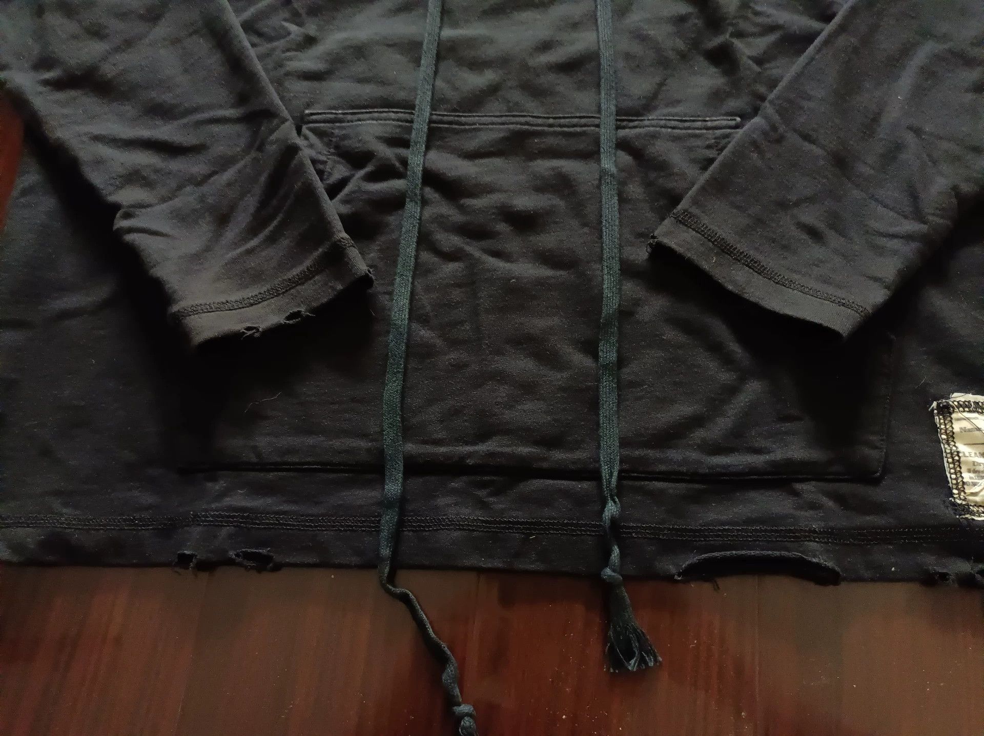 Greg Lauren Greg Lauren Black Artist Hoodie FW2019 Size US XL / EU 56 / 4 - 4 Thumbnail