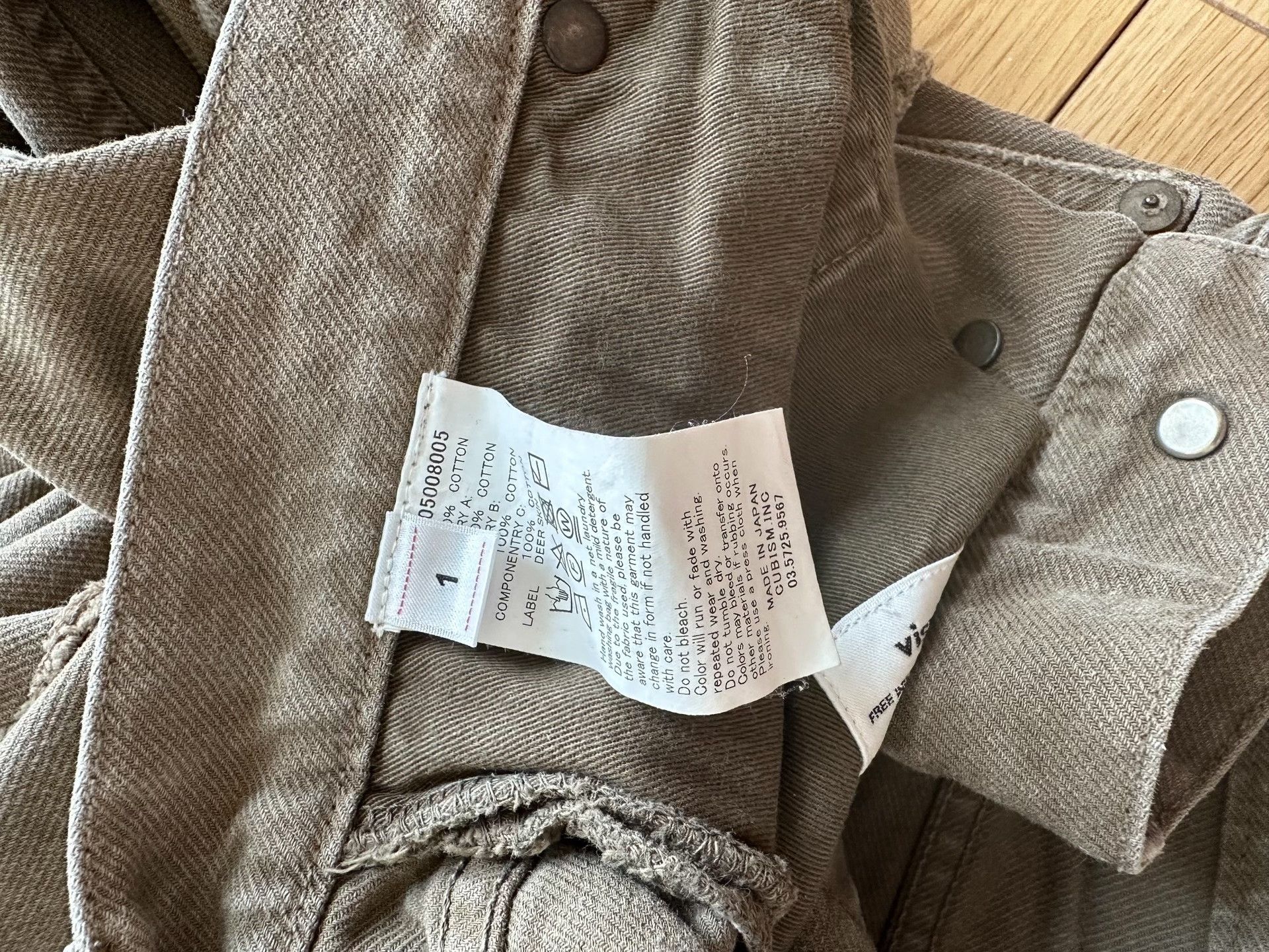Visvim Visvim Fluxus 10 Serge Crash Size US 26 / EU 42 - 4 Thumbnail