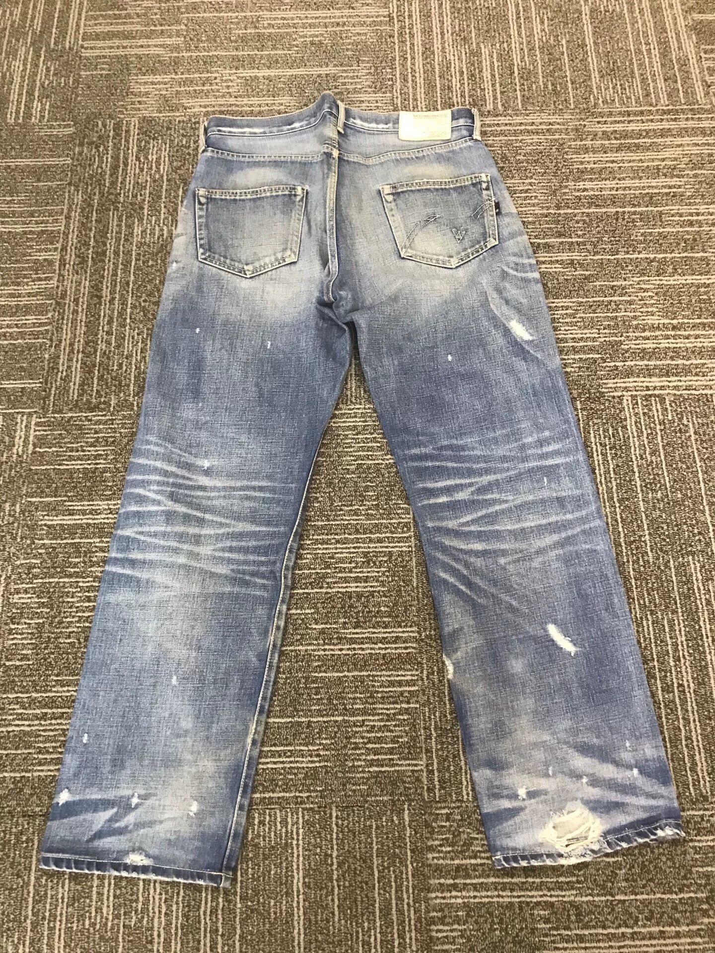 Fragment Design NBHD x Fragment Distressed Jeans Size US 32 / EU 48 - 7 Thumbnail