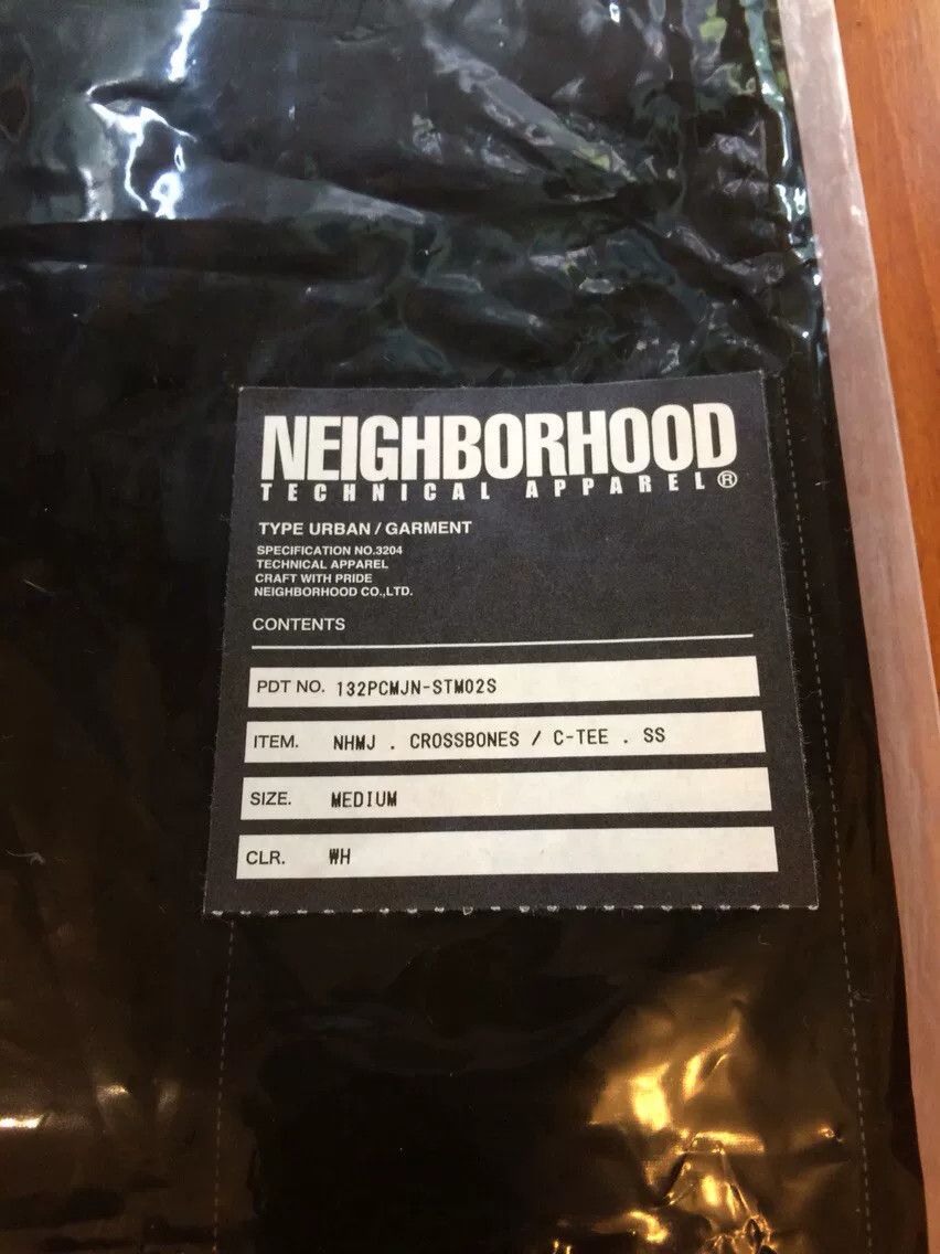 Neighborhood NBHD x MMJ Embroidered Skull Short Tee Size US M / EU 48-50 / 2 - 2 Thumbnail