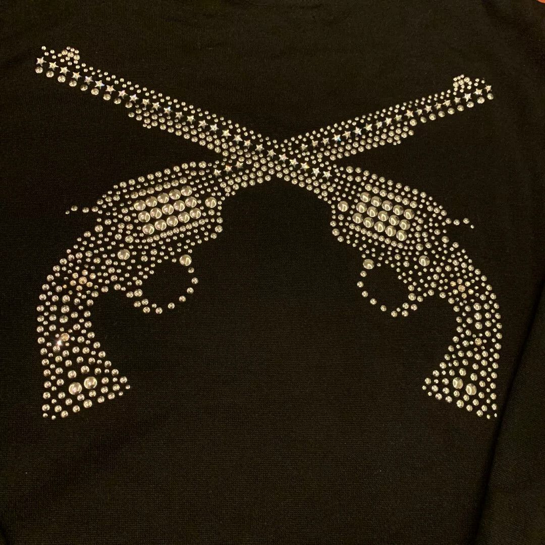 Roar Roar Star Rhinestone Double Gun Pullover Size US M / EU 48-50 / 2 - 4 Thumbnail
