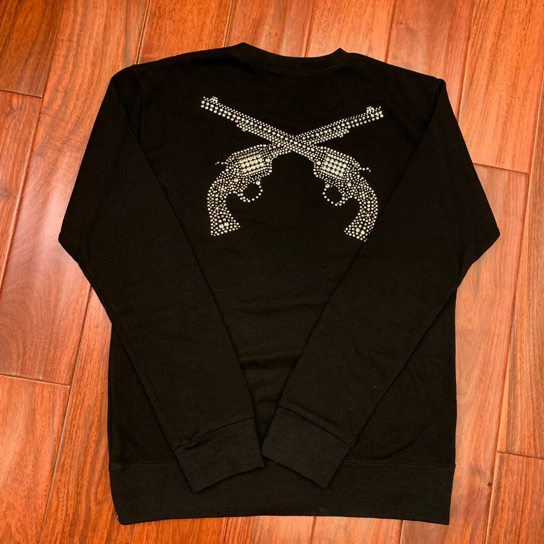 Roar Roar Star Rhinestone Double Gun Pullover Size US M / EU 48-50 / 2 - 3 Thumbnail
