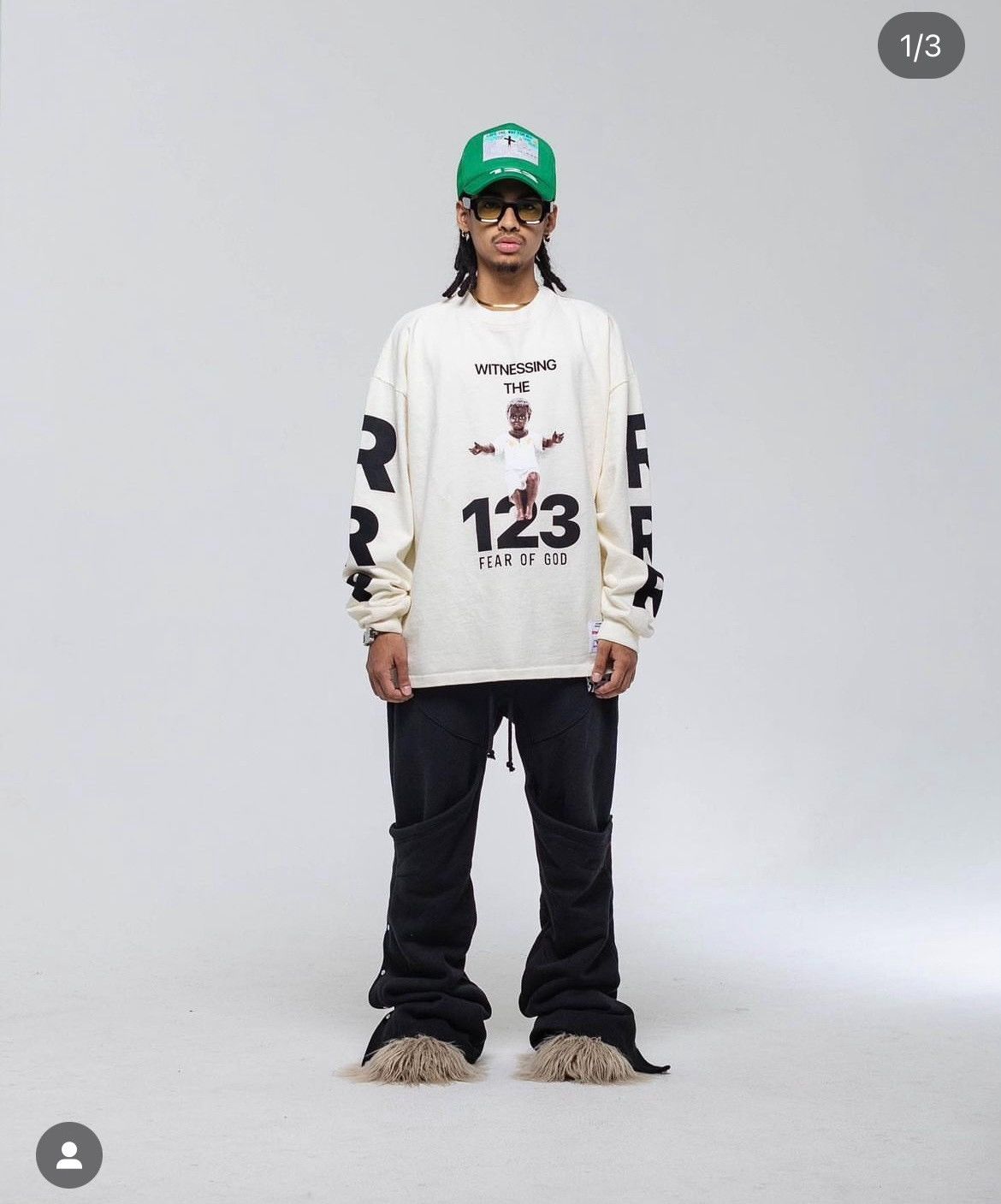 Fear of God Fear of God x RRR123 Angel Longsleeve Size US S / EU 44-46 / 1 - 6 Thumbnail