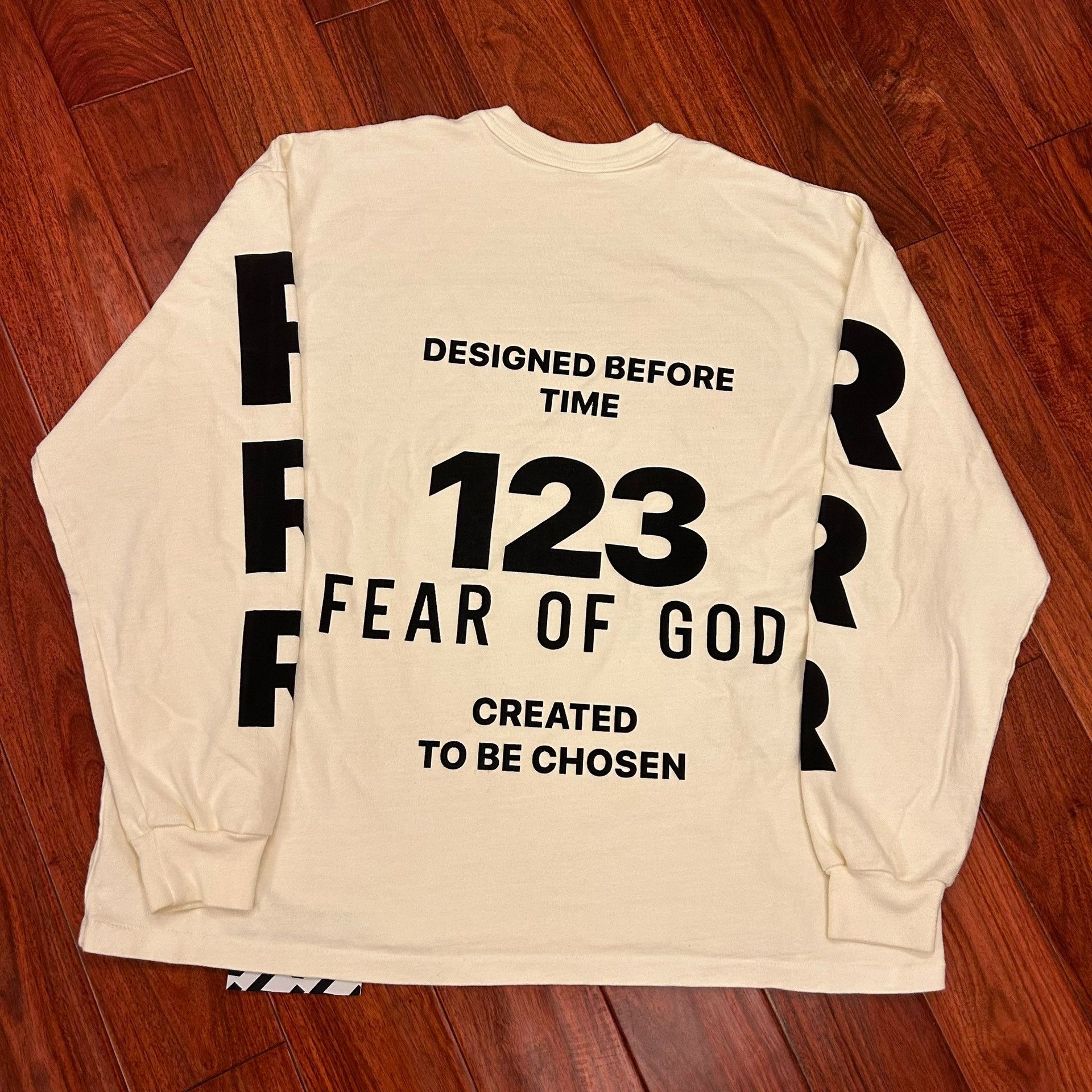 Fear of God Fear of God x RRR123 Angel Longsleeve Size US S / EU 44-46 / 1 - 2 Thumbnail