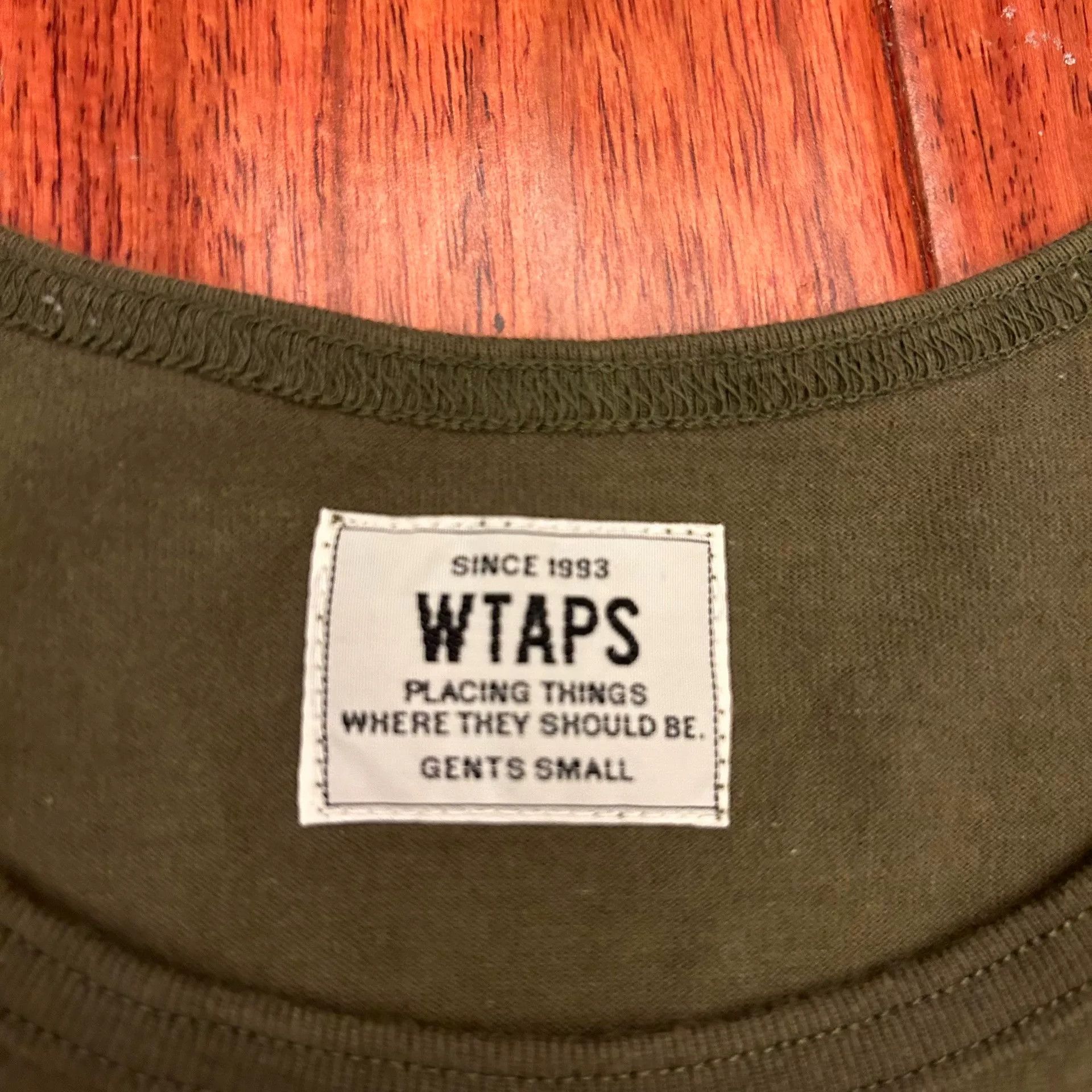 Wtaps WTAPS Classic Red Label Vest Size US S / EU 44-46 / 1 - 5 Thumbnail
