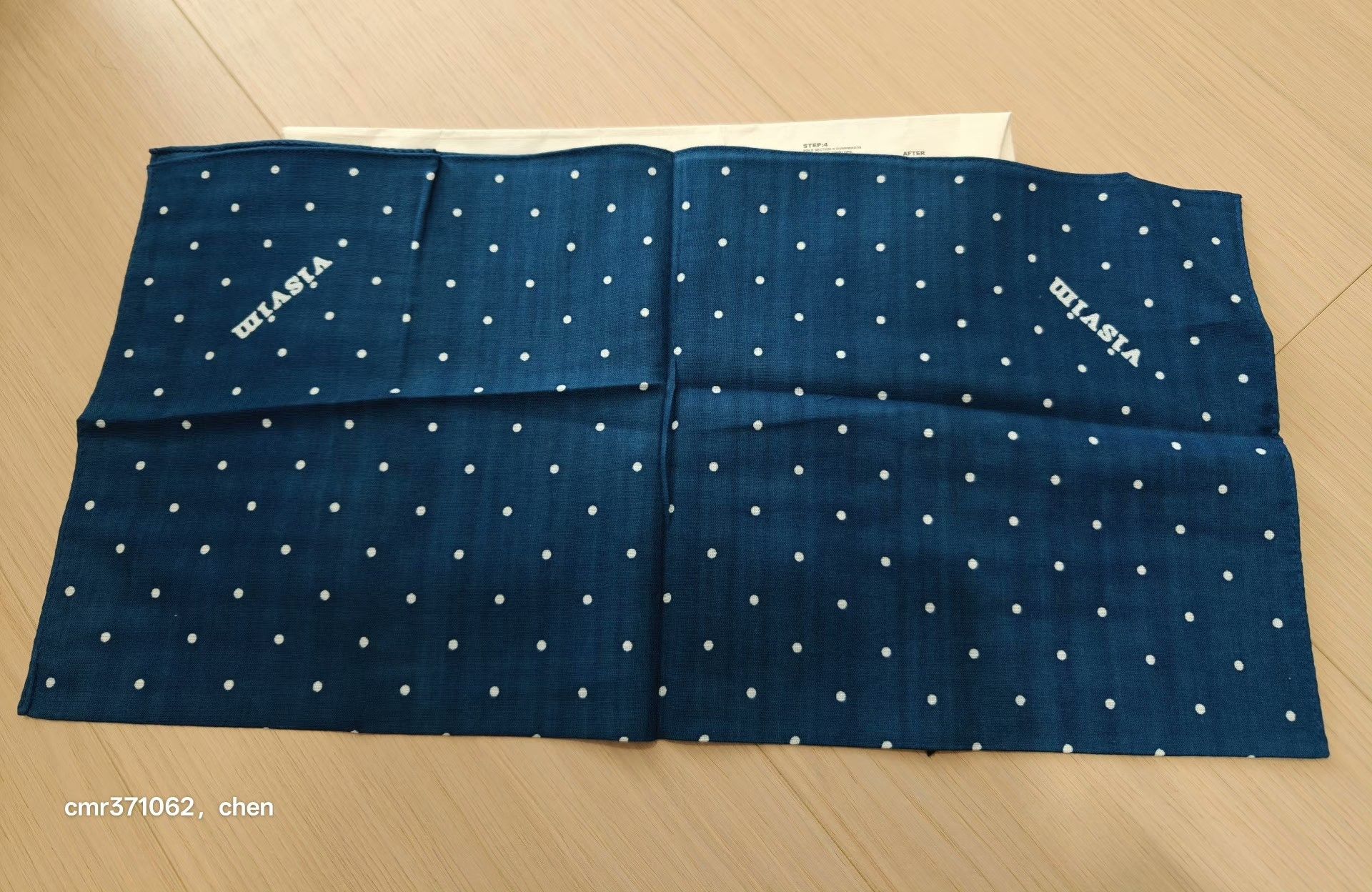 Visvim visvim Blue Polka Dot Bandana 50x50cm Size ONE SIZE - 4 Thumbnail