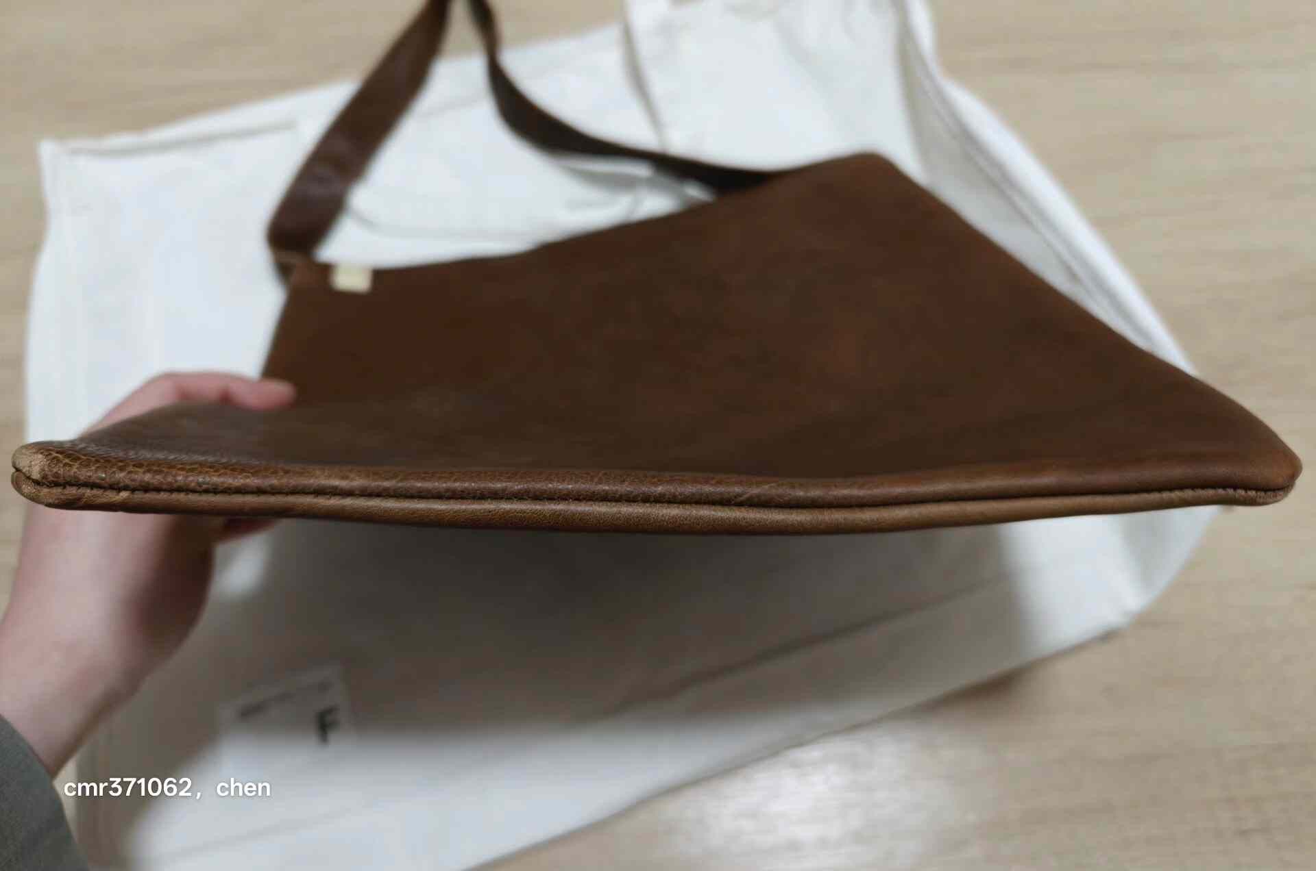 Visvim VISVIM 24AW Leather Musette Bag DMGD Size ONE SIZE - 5 Thumbnail
