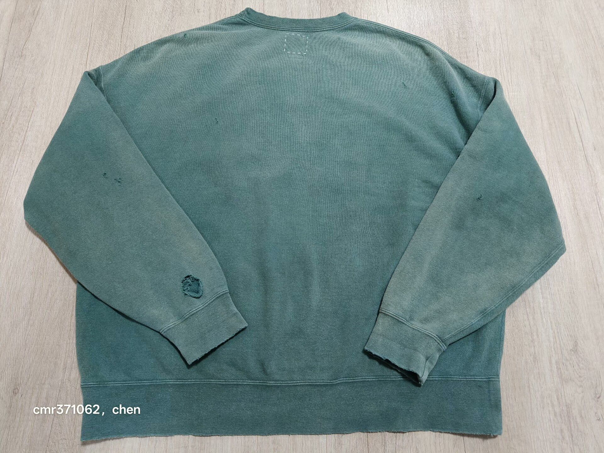 Visvim VISVIM 22AW AMPLUS SB SWEAT L/S Size US XL / EU 56 / 4 - 7 Thumbnail