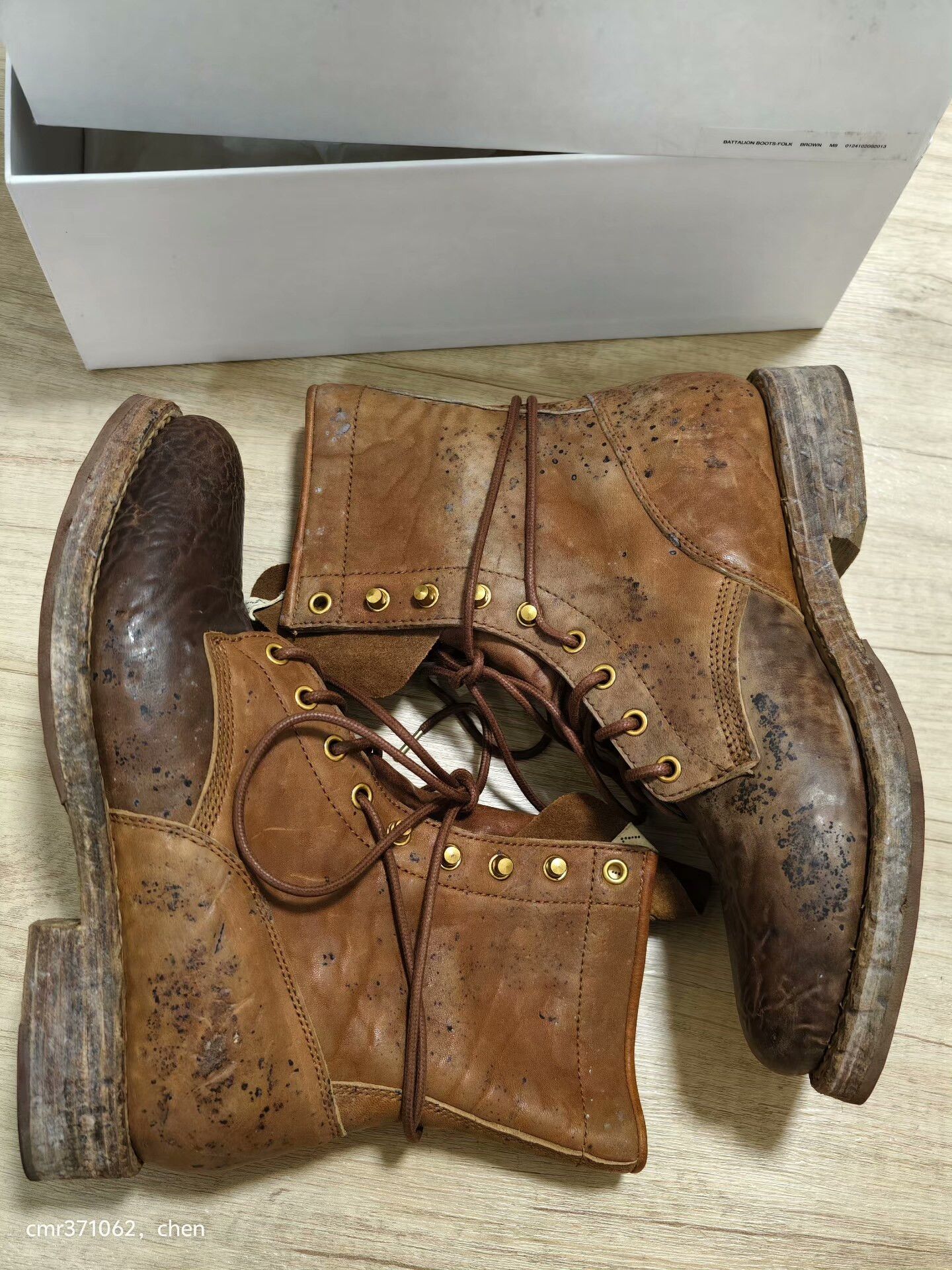 Visvim VISVIM 24SS BATTALION BOOTS-FOLK Size US 9 / EU 42 - 4 Thumbnail