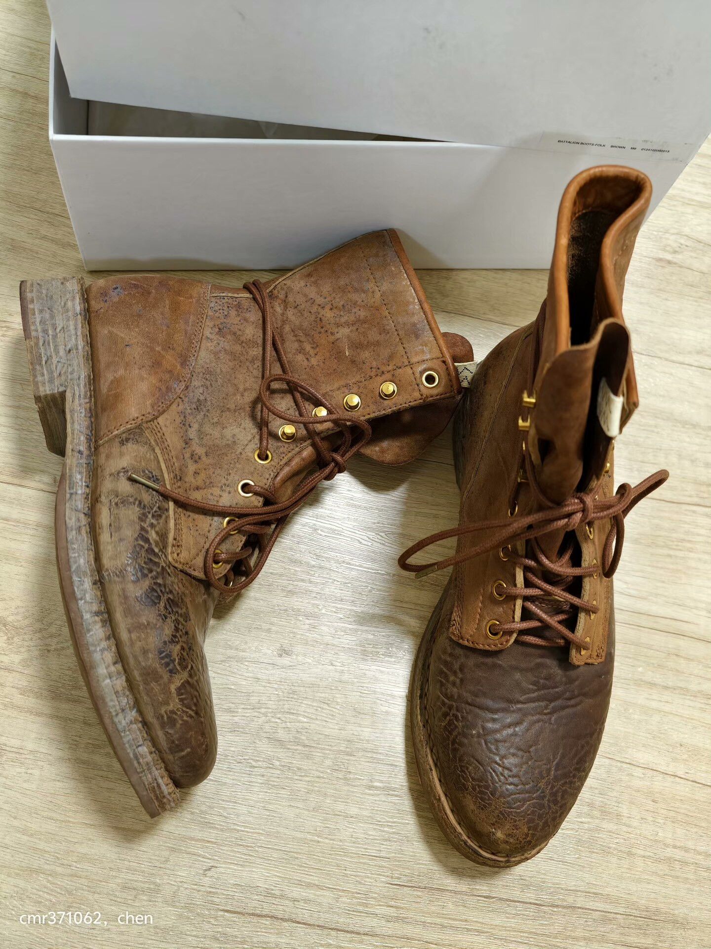 Visvim VISVIM 24SS BATTALION BOOTS-FOLK Size US 9 / EU 42 - 2 Thumbnail