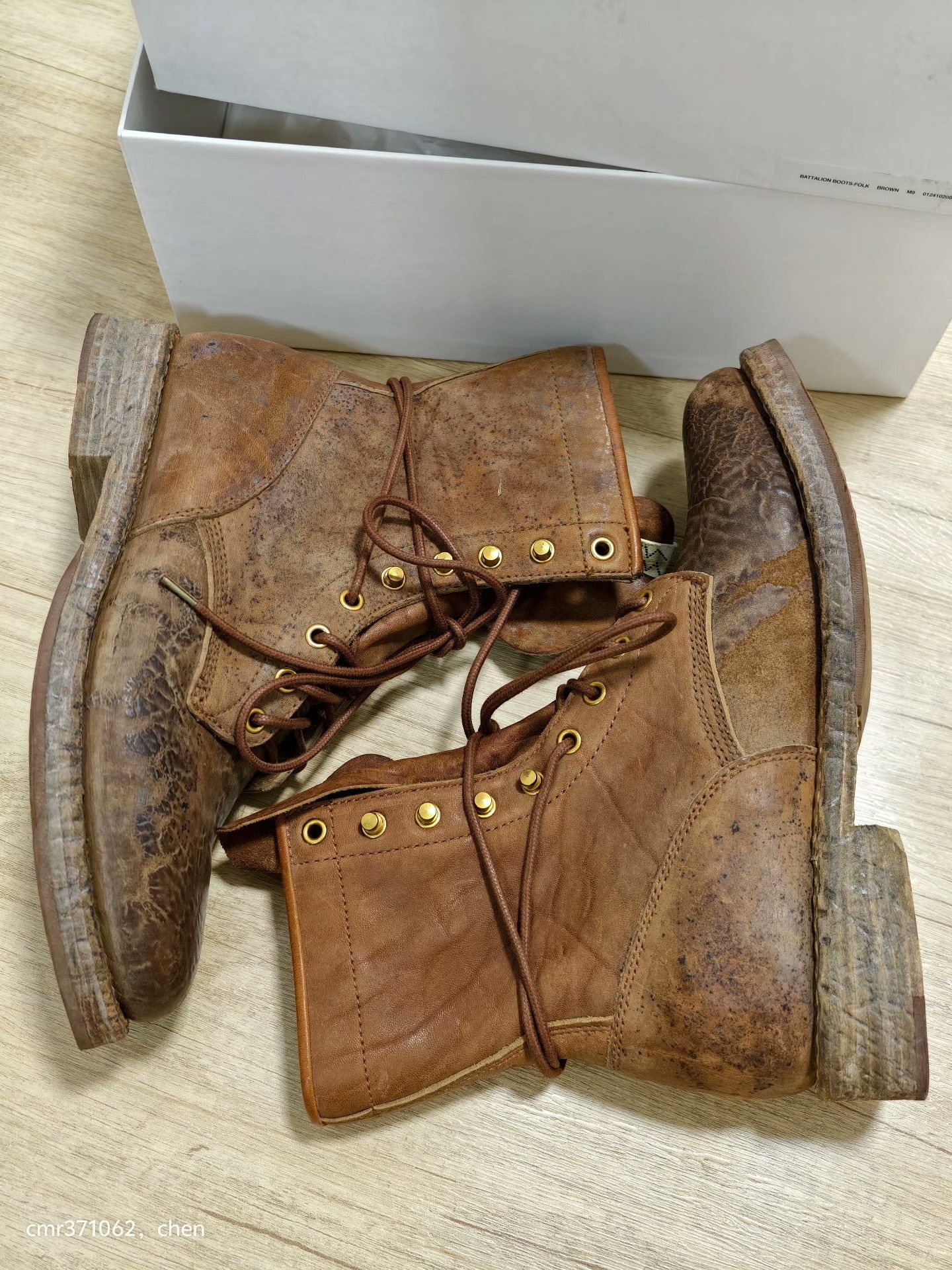 Visvim VISVIM 24SS BATTALION BOOTS-FOLK Size US 9 / EU 42 - 3 Thumbnail