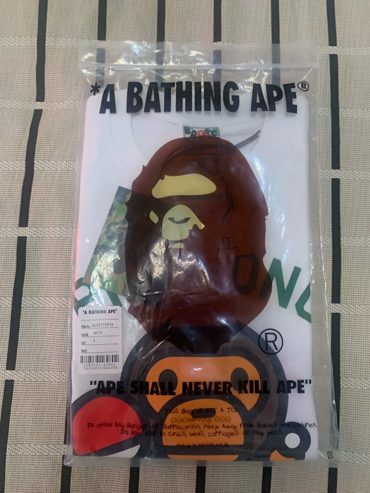 Bape Bape T-Shirt S Men Size US S / EU 44-46 / 1 - 2 Thumbnail