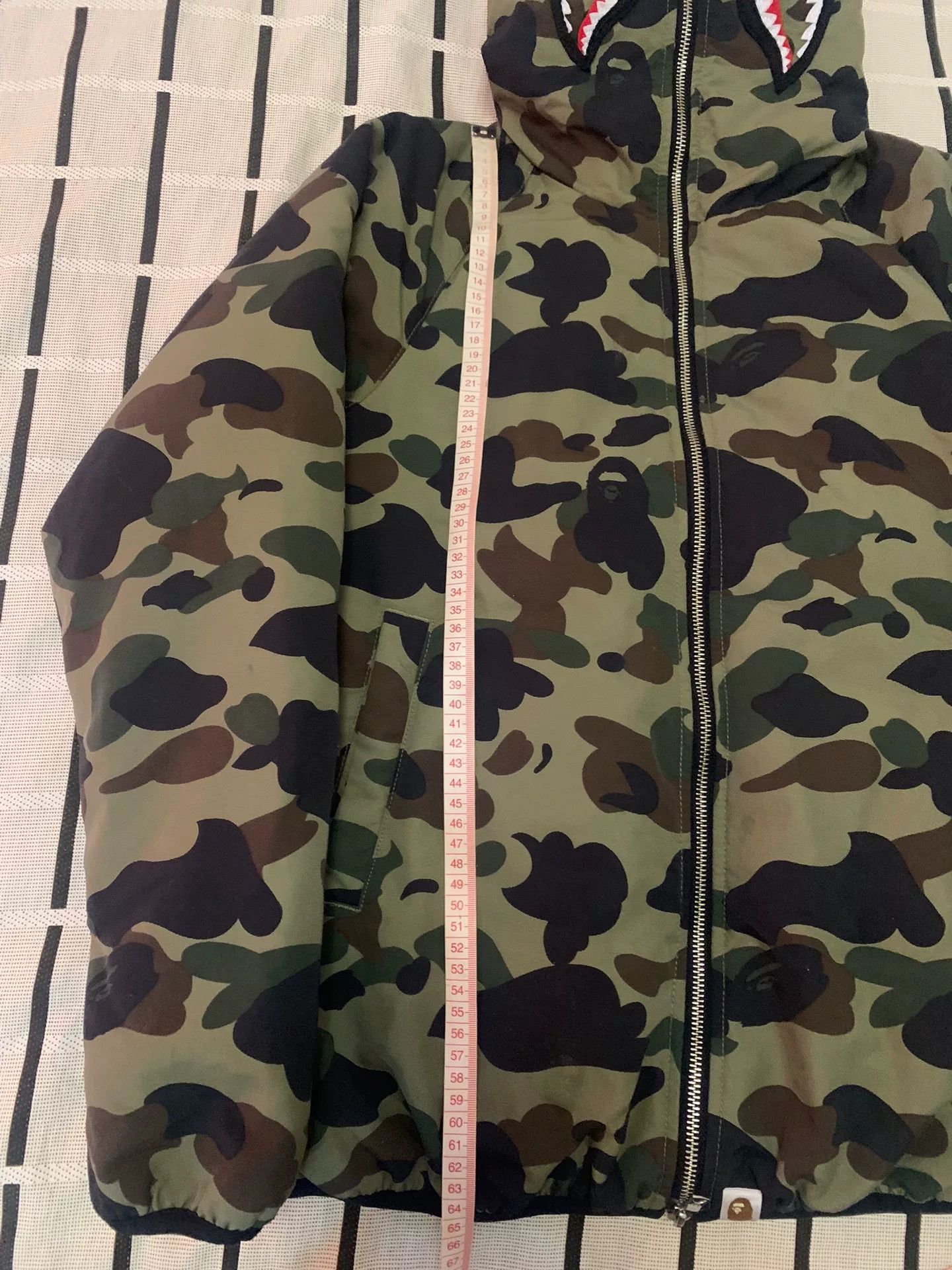 Bape Bape Down Camo Green Heavy Coat S Men Size US S / EU 44-46 / 1 - 7 Thumbnail