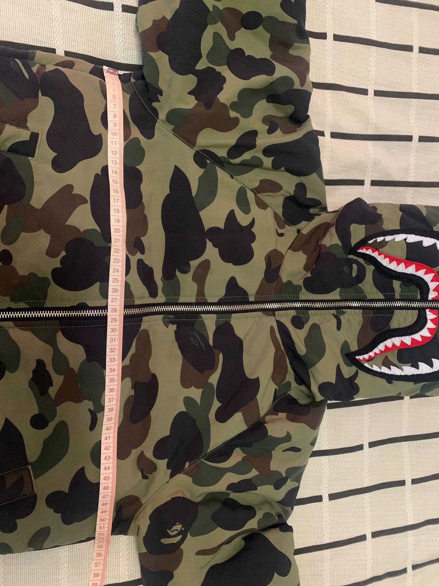 Bape Bape Down Camo Green Heavy Coat S Men Size US S / EU 44-46 / 1 - 8 Thumbnail