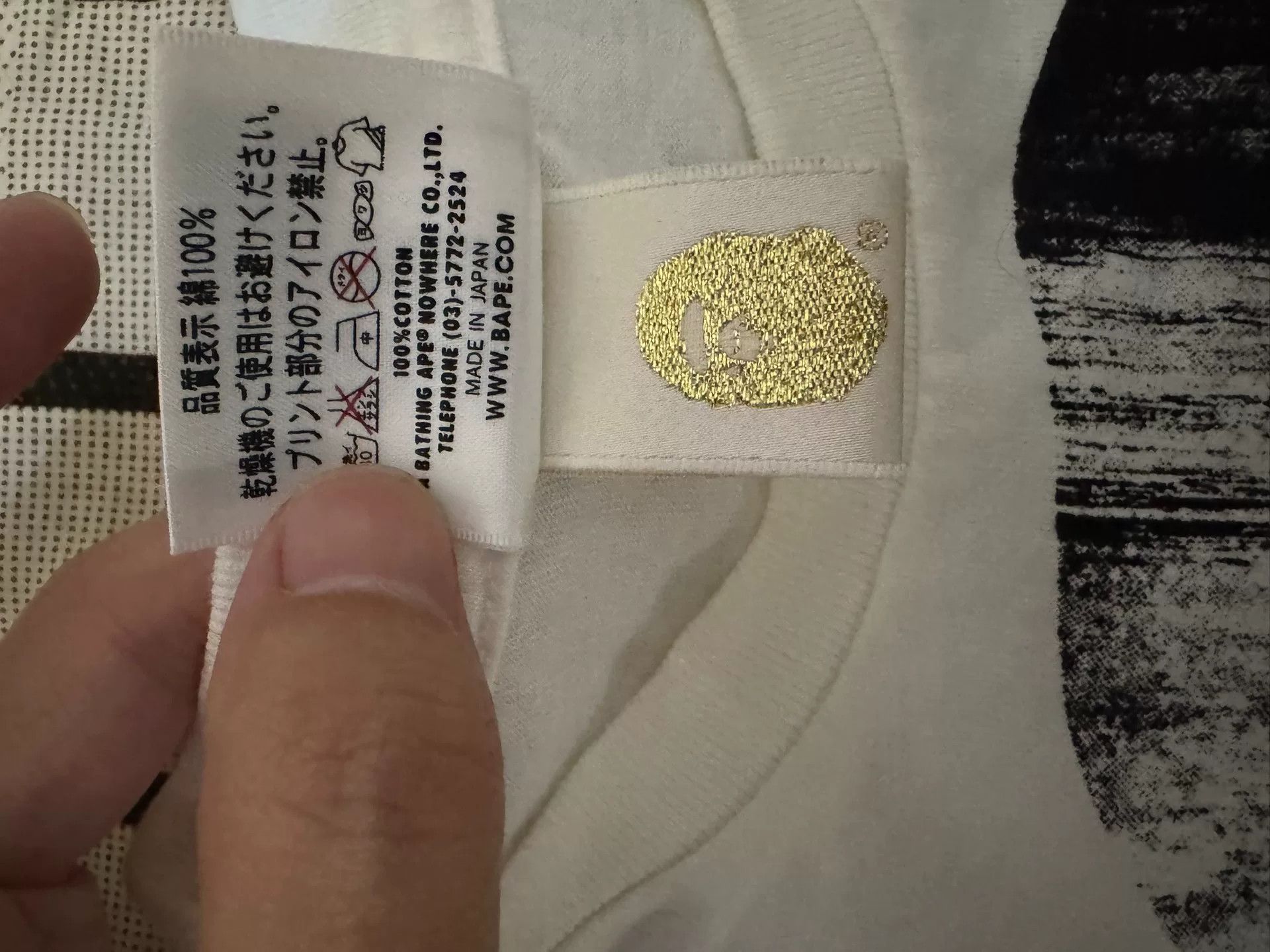 Bape Bape Limited Gold T-Shirt S Men Size US S / EU 44-46 / 1 - 6 Thumbnail