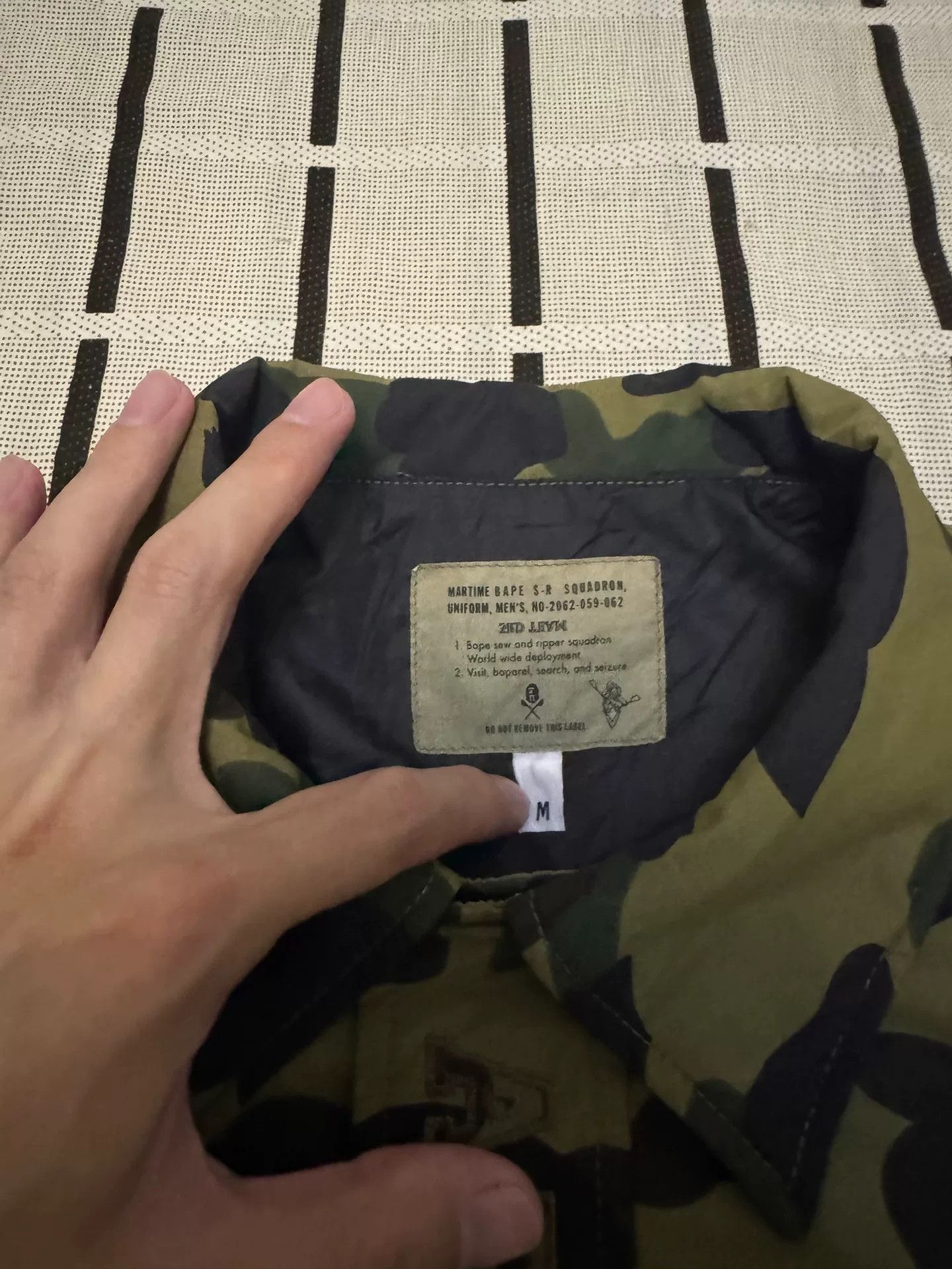 Bape Bape Camo Green Light Jacket M Men Size US M / EU 48-50 / 2 - 3 Thumbnail