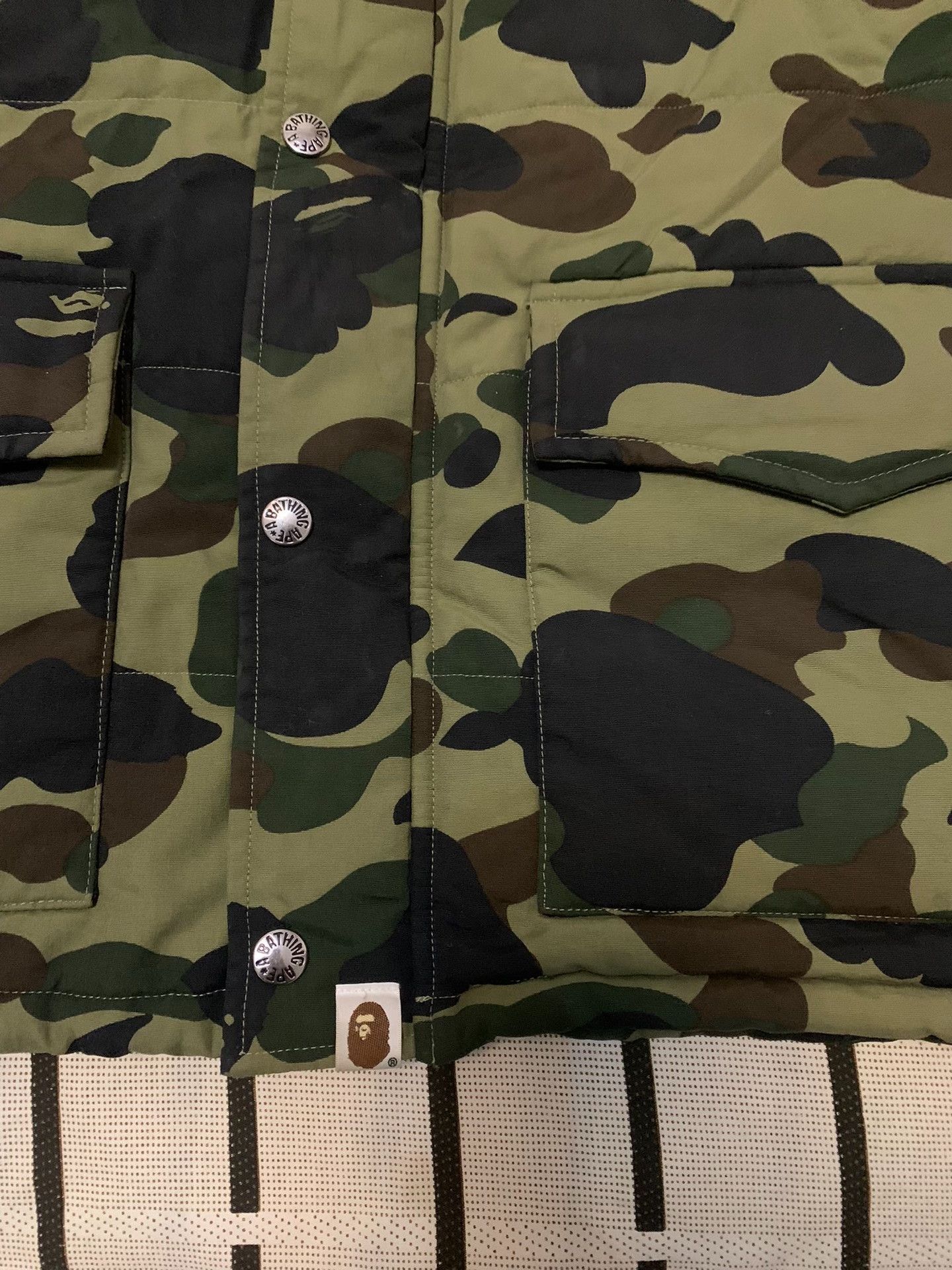 Bape Bape Camo Cotton Green Heavy Coat M Men Size US M / EU 48-50 / 2 - 4 Thumbnail