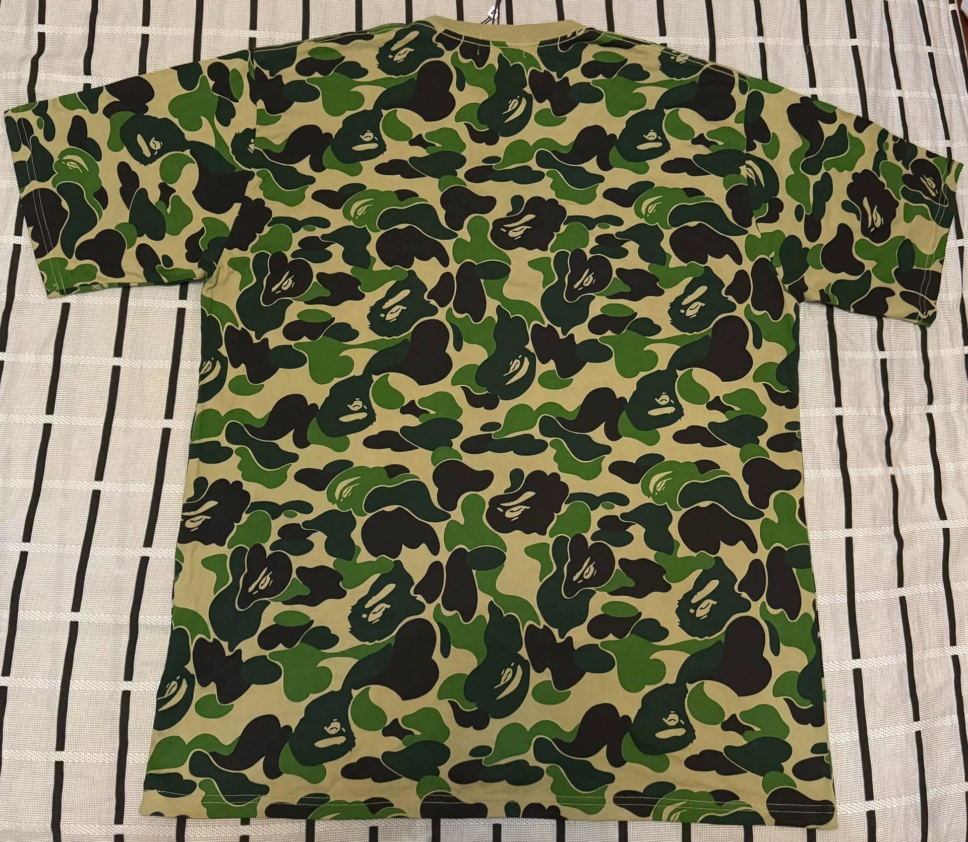 Bape Bape Camo Green T-Shirt XXL Men Size US XXL / EU 58 / 5 - 2 Thumbnail